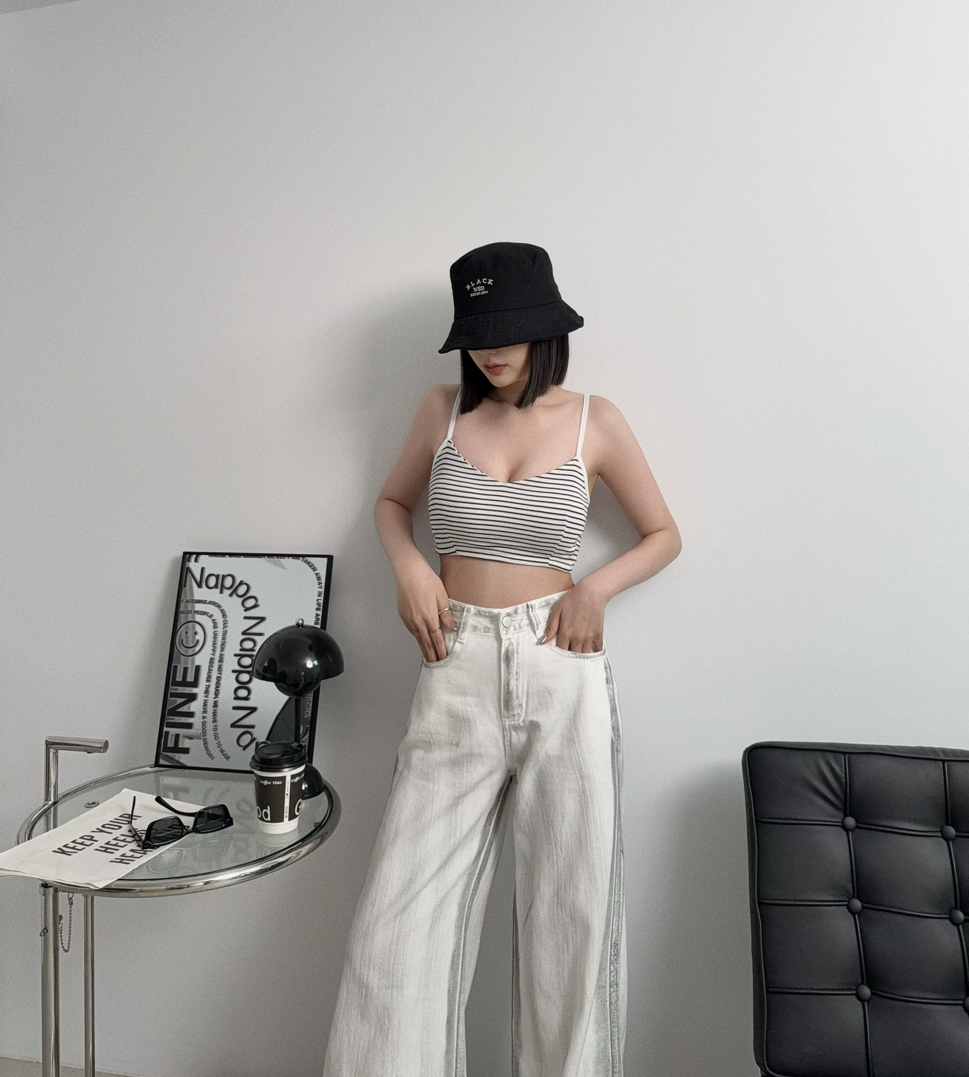 0103『訂製款』V字百搭彈力Bra top (6)