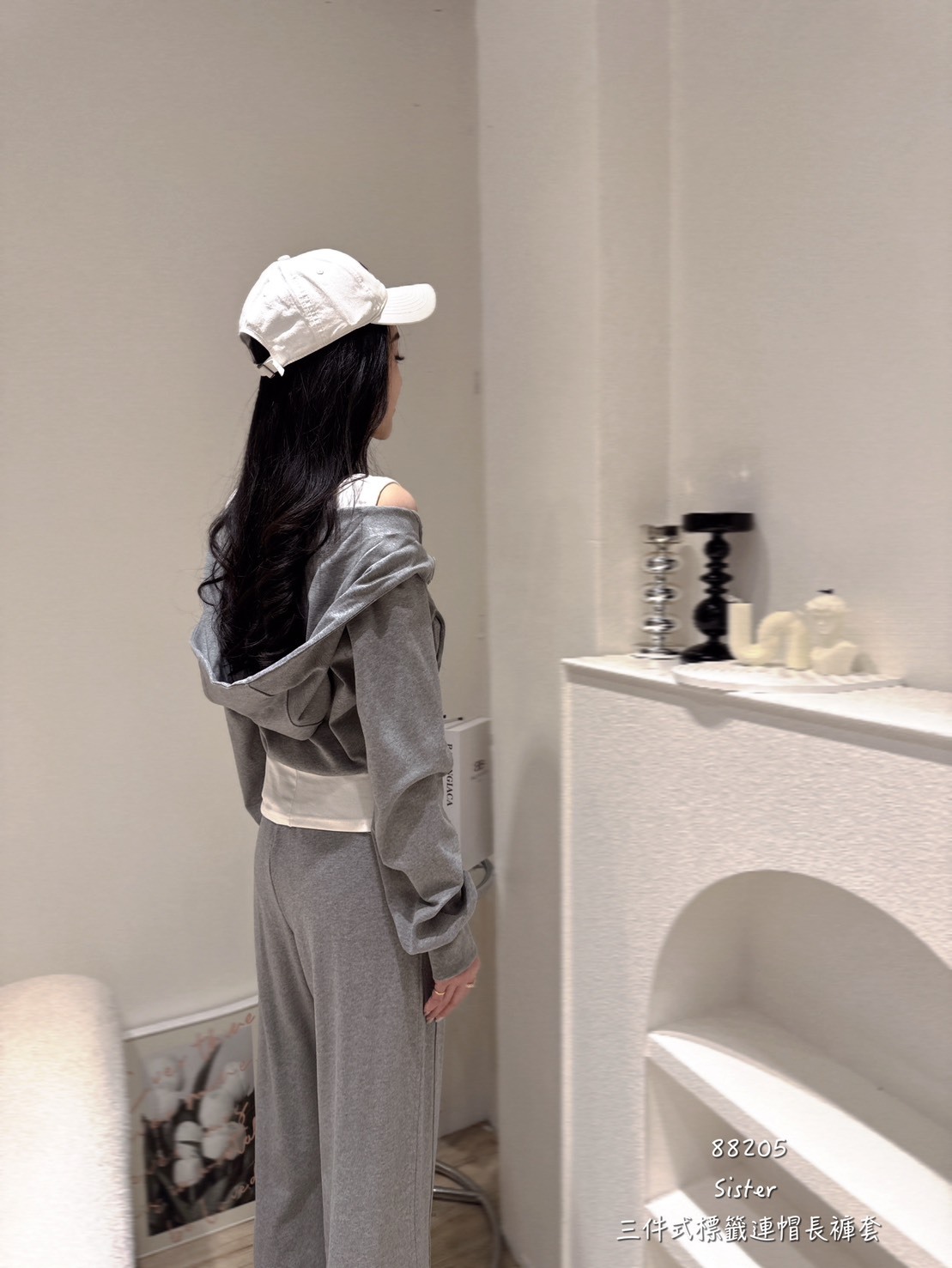 88205三件標籤連帽長褲套 (3)