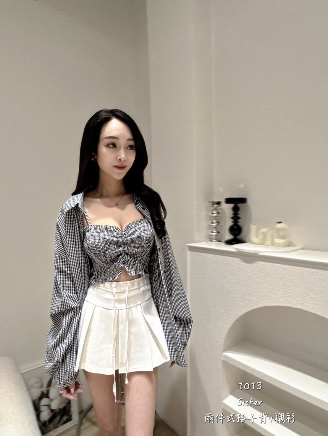 1013兩件式格子背+襯 (3)