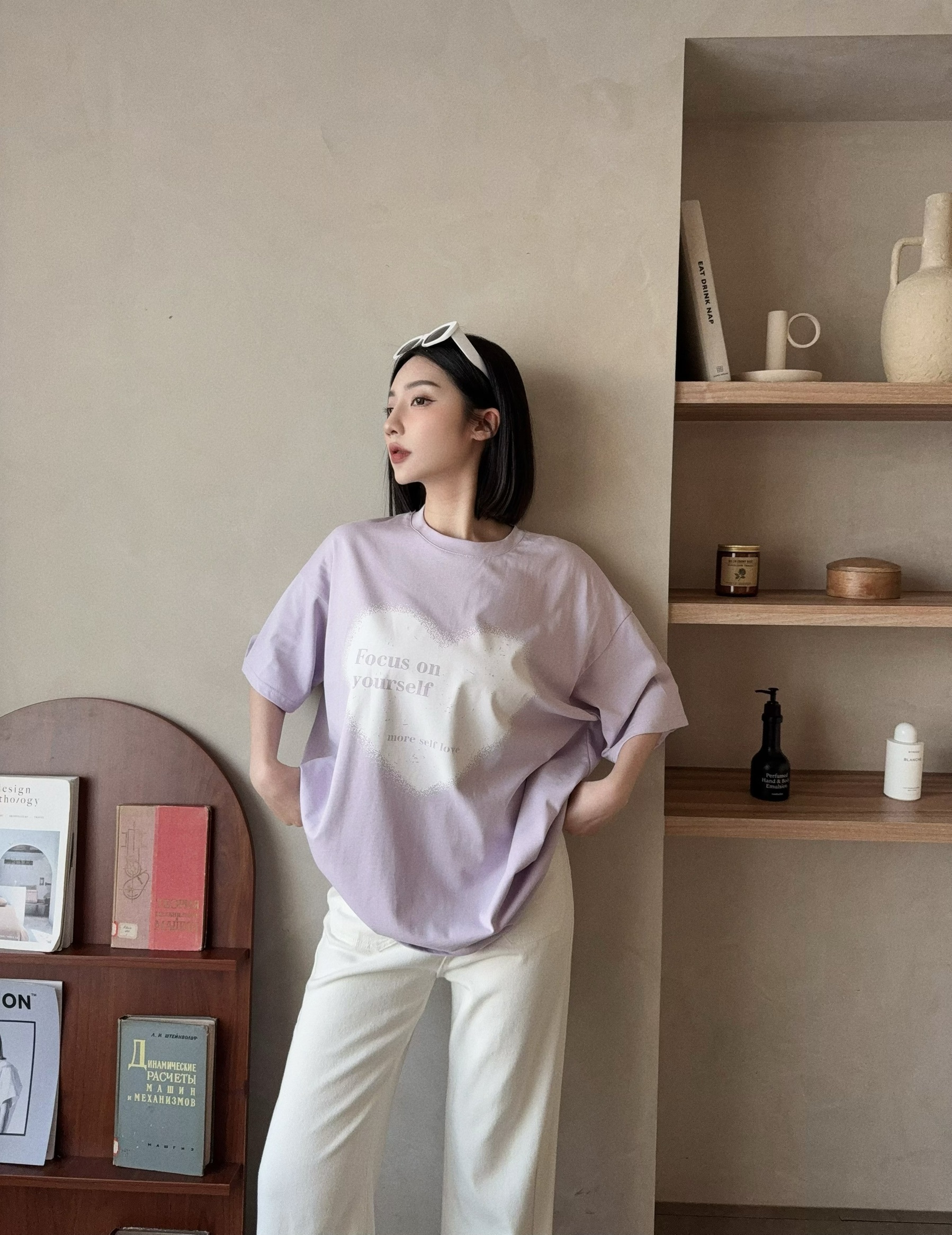 2817-3『選品』噴漆愛心字母休閒T (3)