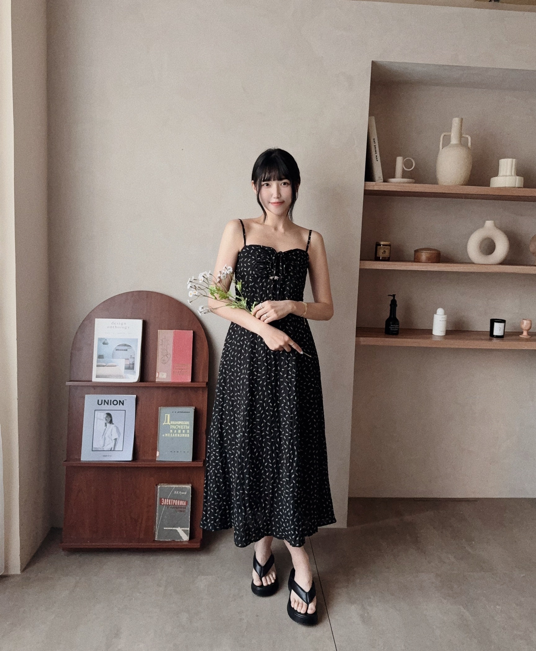 1687『選品』迷人法式碎花長洋 (3)