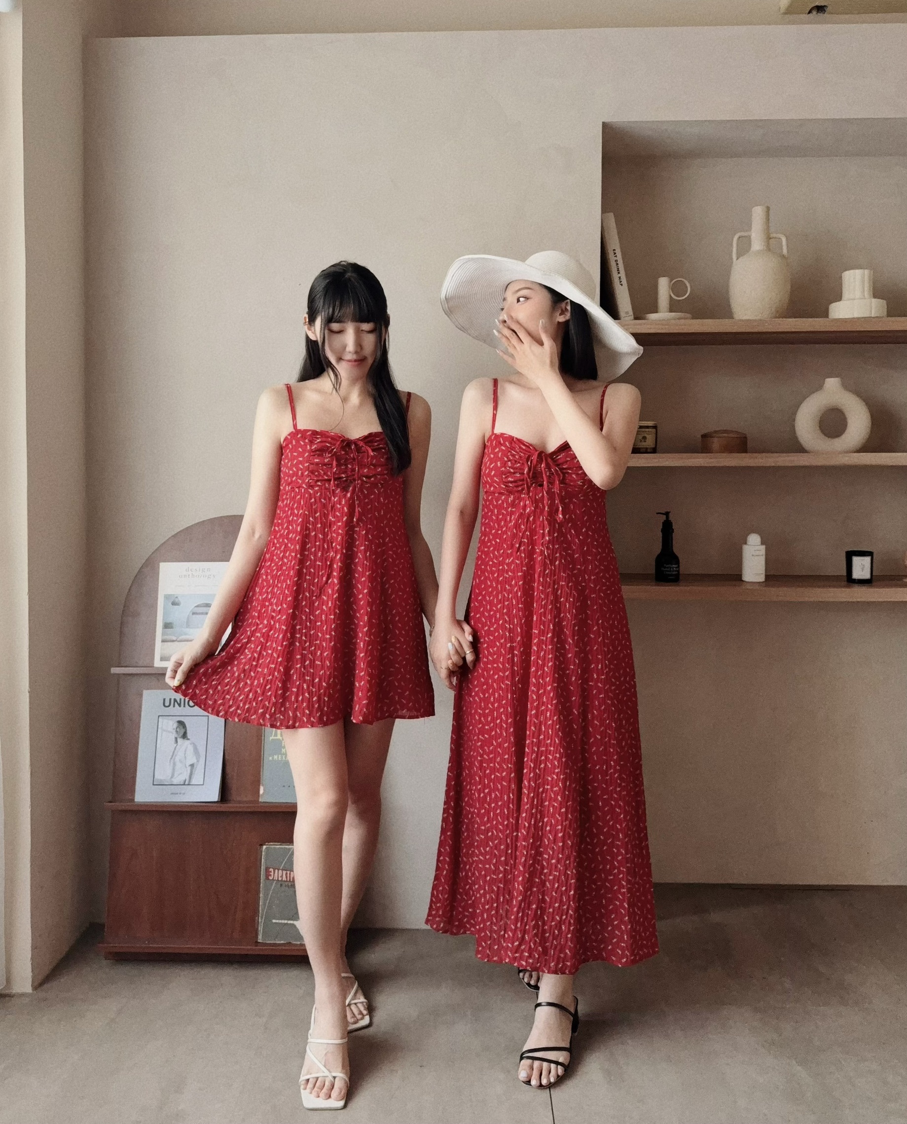 1687『選品』迷人法式碎花長洋