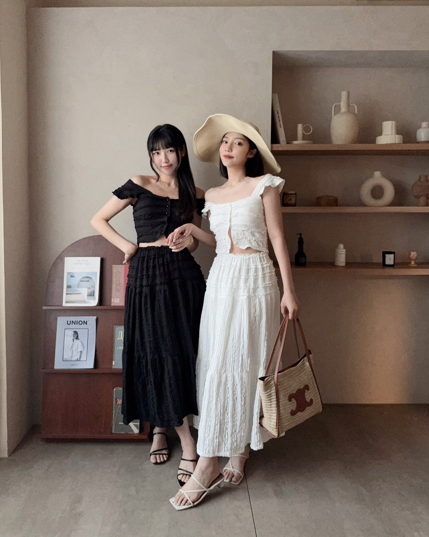 1213『選品』甜美渡假蛋糕長裙套裝 (6)