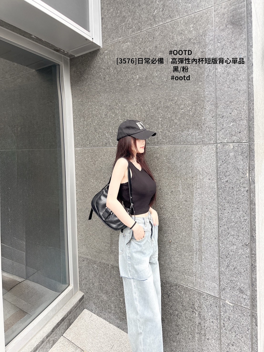 [3576]日常必備｜高彈性內杯短版背心單品 (6)