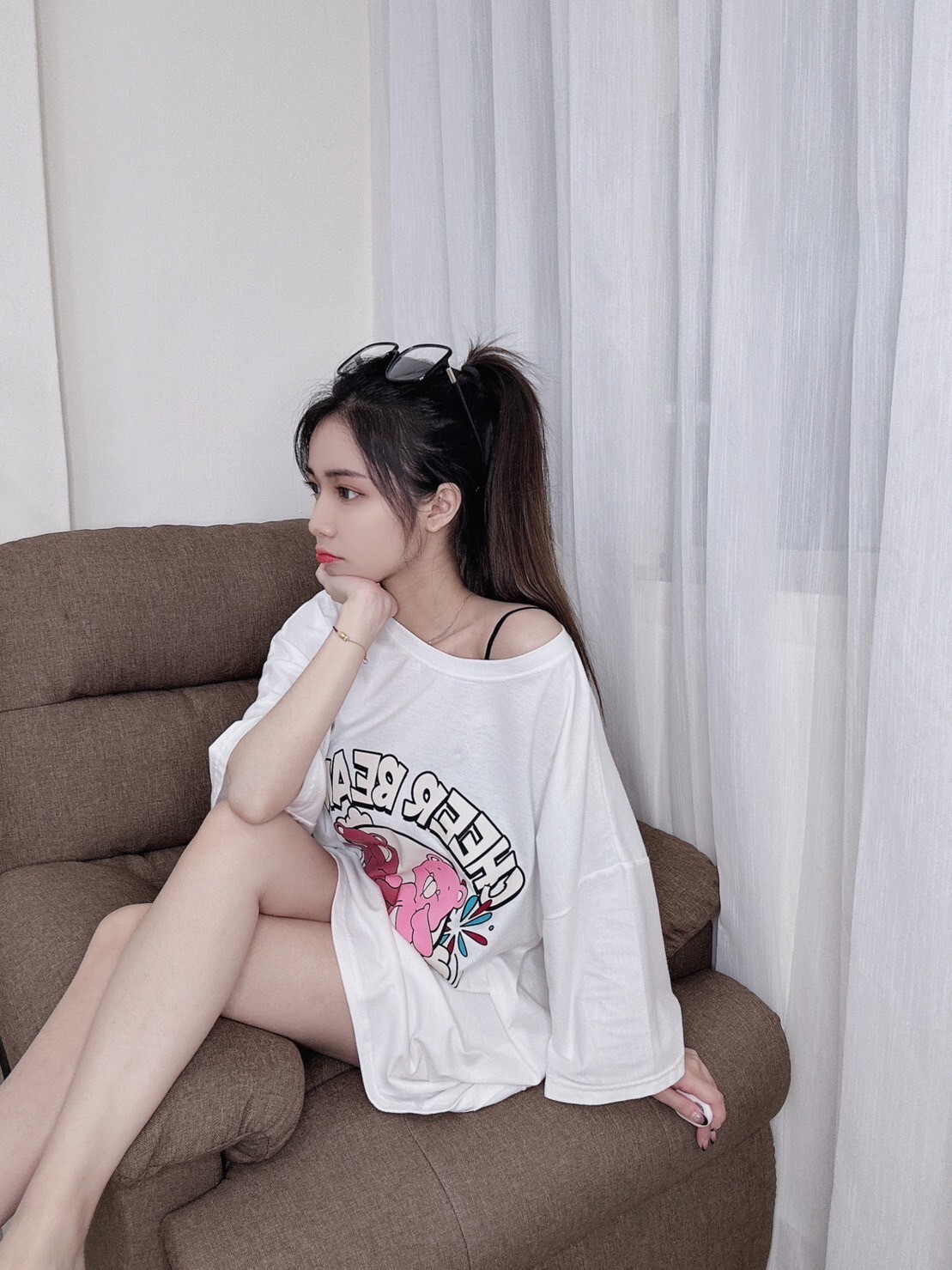 21102獨家自訂Over size 熊熊T (5)