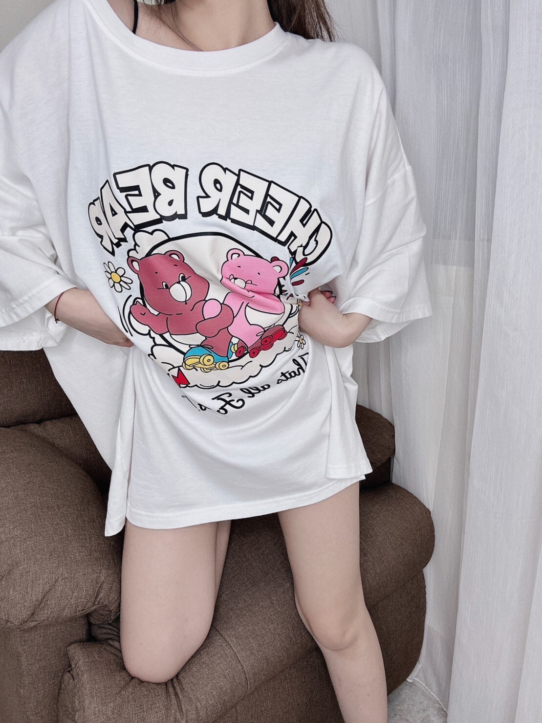 21102獨家自訂Over size 熊熊T (3)