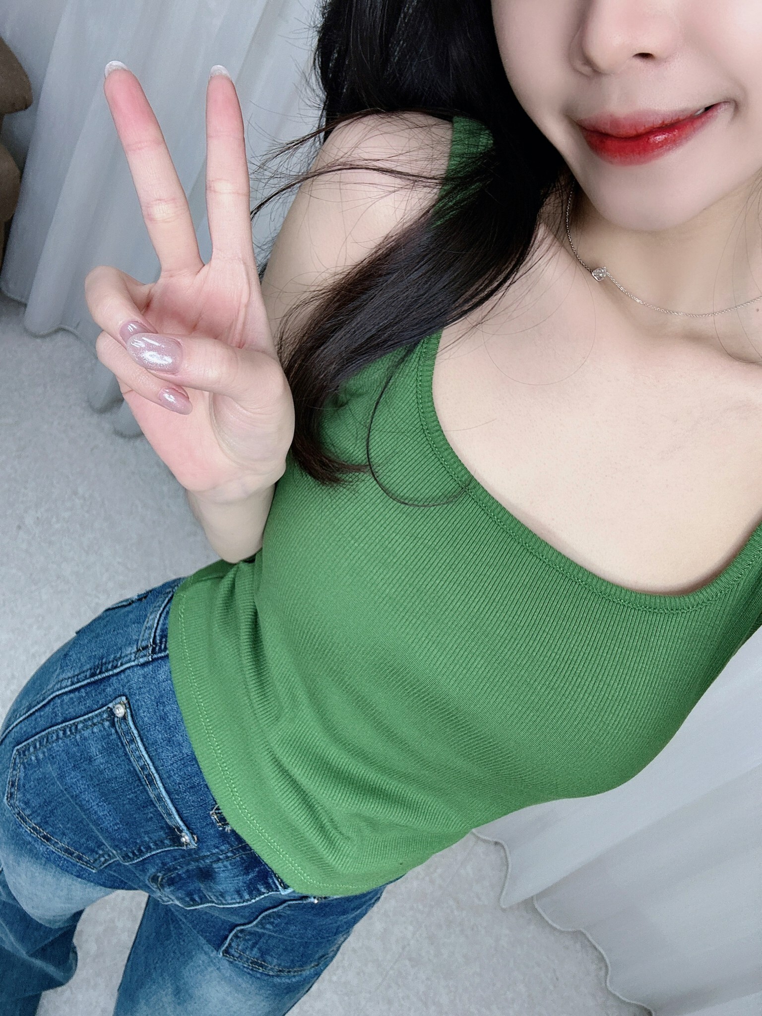 2550U領羅文胸墊背心 (2)