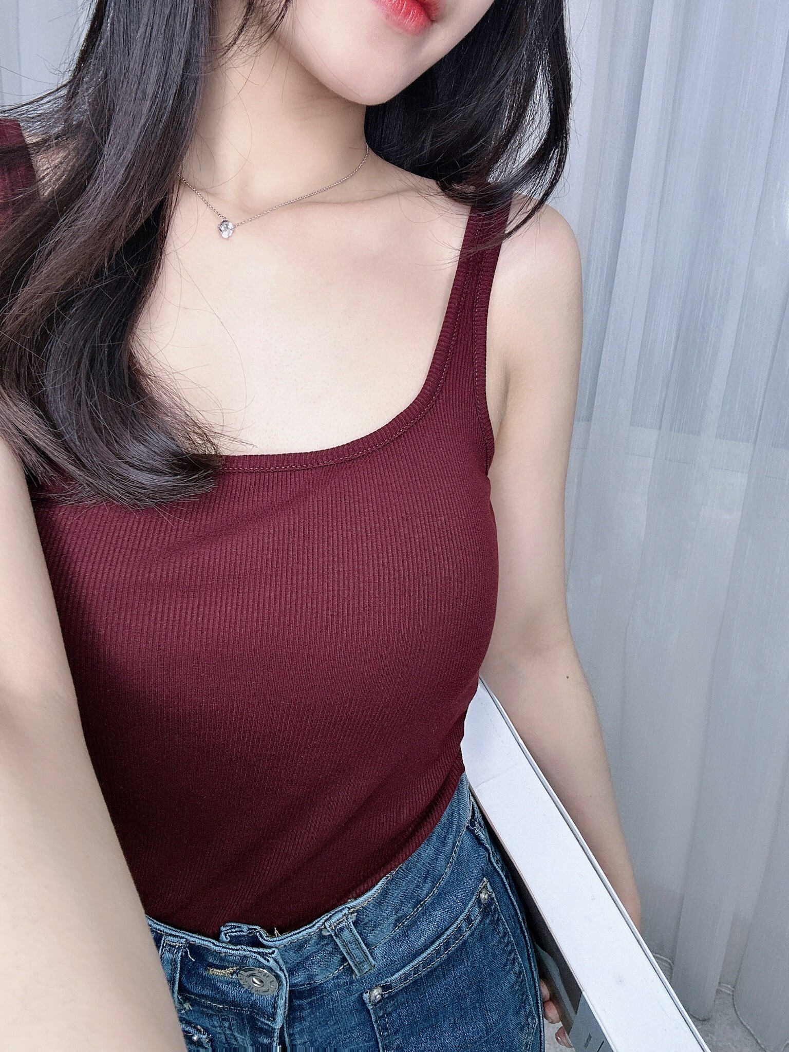 2550U領羅文胸墊背心 (4)