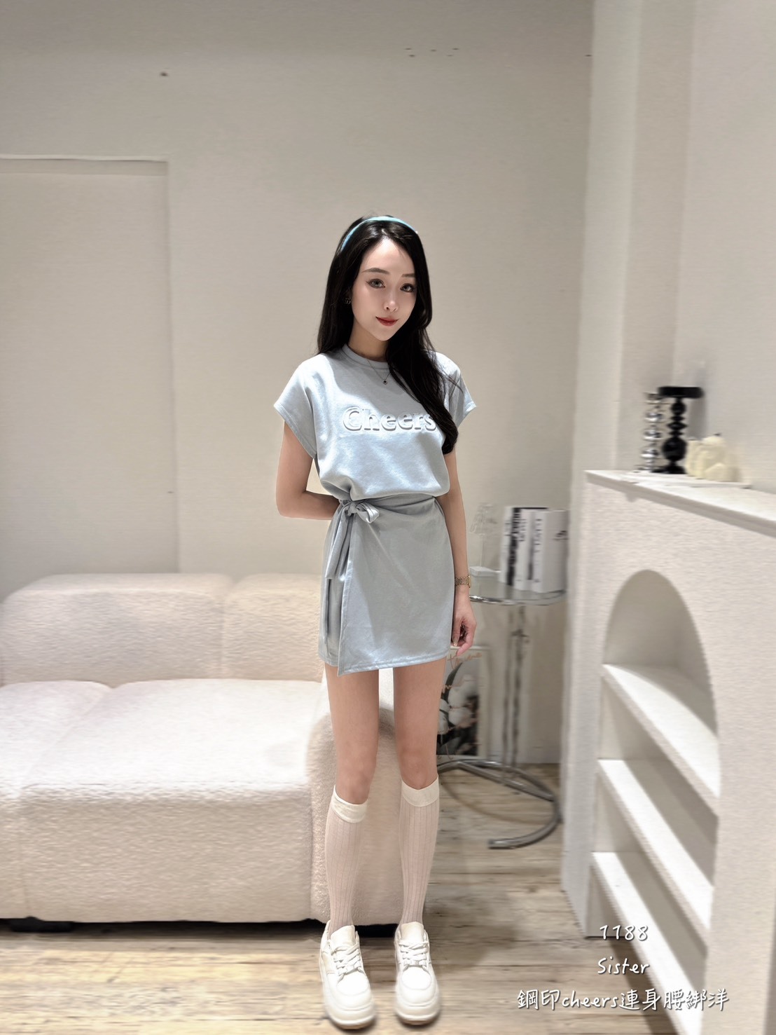 1188鋼印Cheers連身腰綁洋 (4)