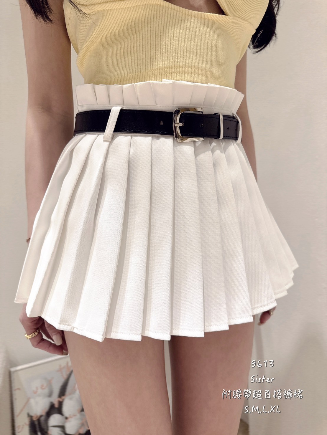 9613附腰帶超百搭褲裙 (3)