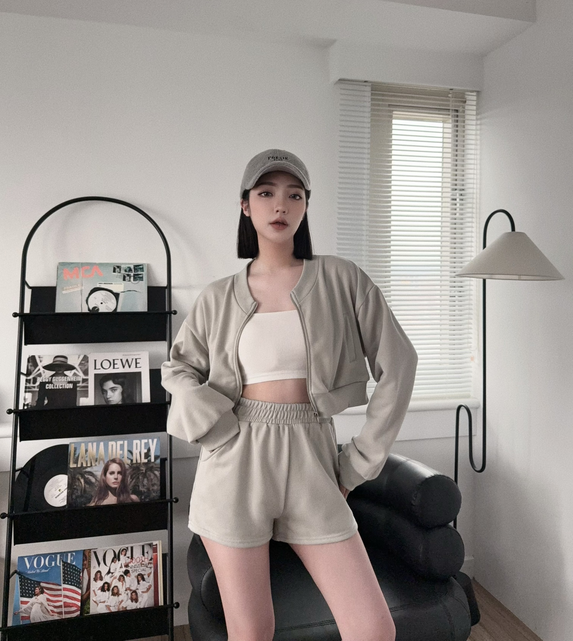 0101 『訂製款』簡約休閒棒球⚾️短褲套裝 (3)