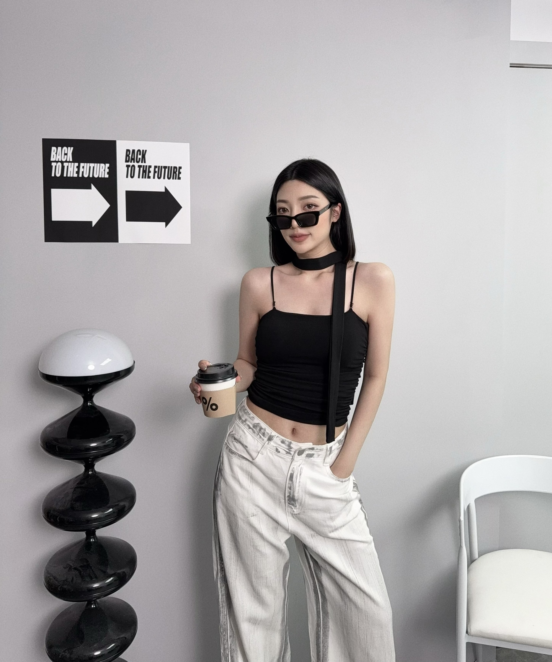 5773『選品』純欲繞脖平口背心 (2)