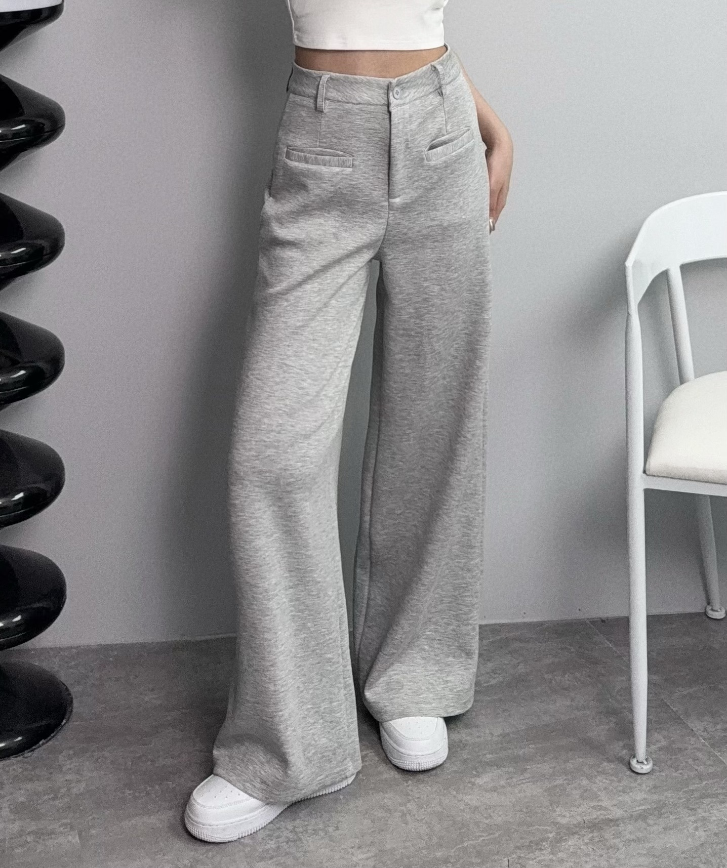 1118『選品』舒適百搭太空棉寬褲 (3)