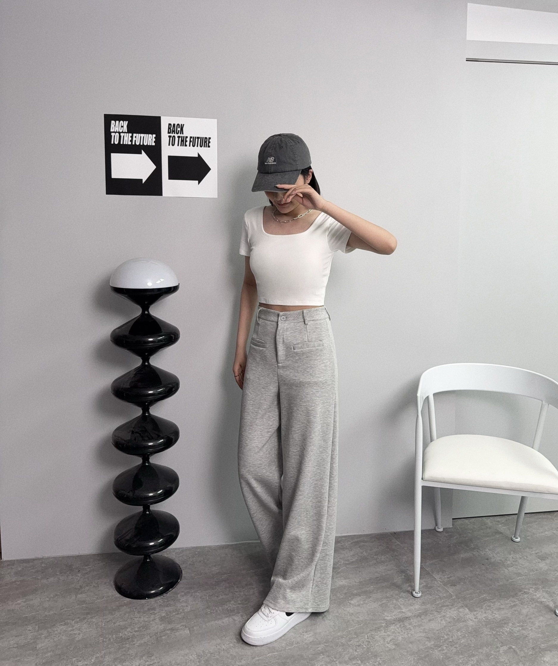 1118『選品』舒適百搭太空棉寬褲 (4)