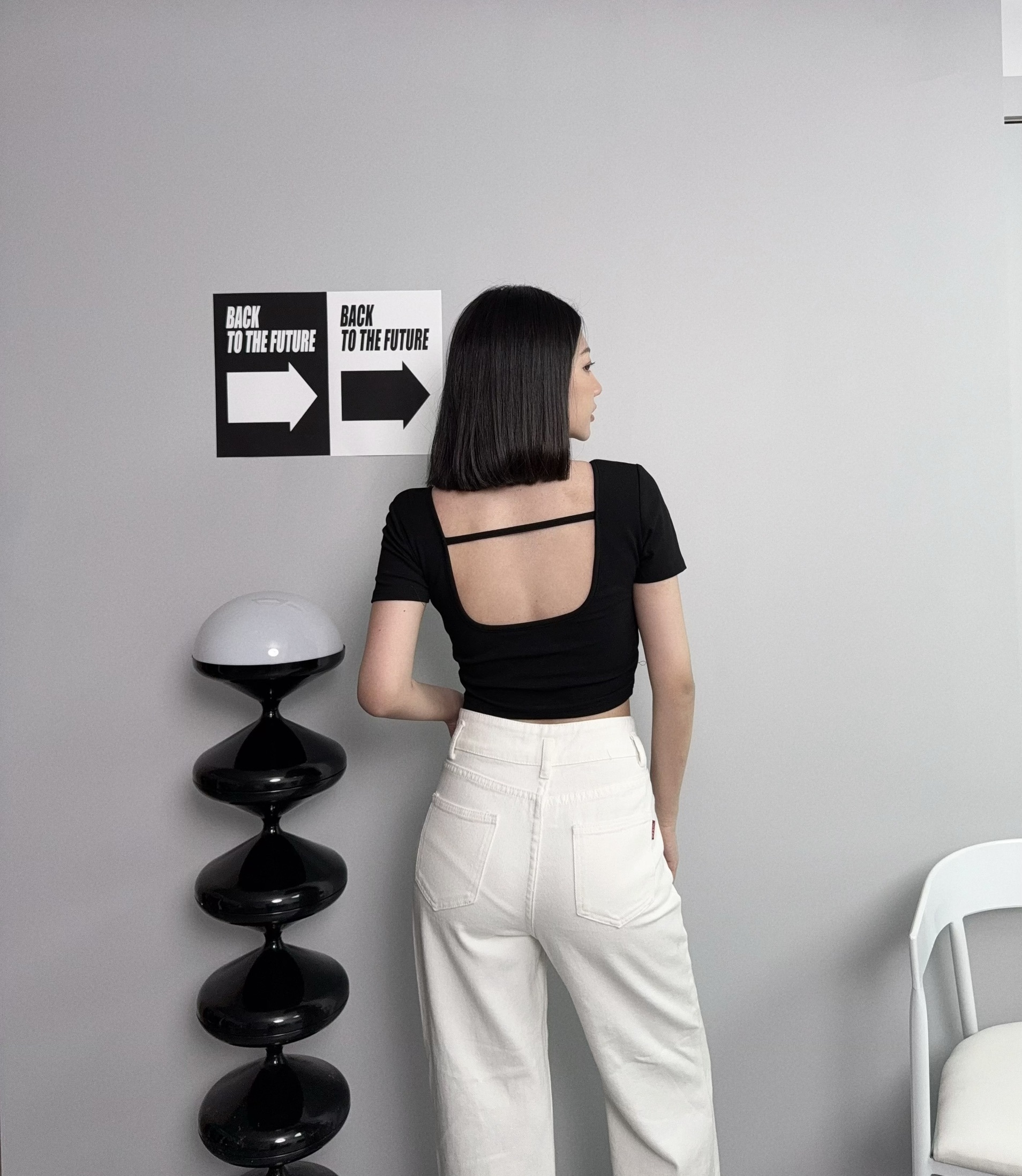 5727『選品』素色美背方領短版上衣 (5)