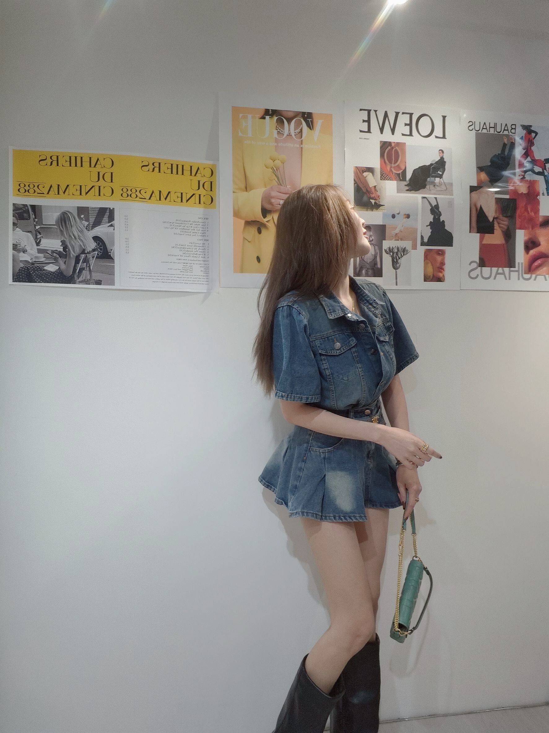 ｜20250401｜🔍牛仔系列#2202小甜心傘狀迷你裙 (4)