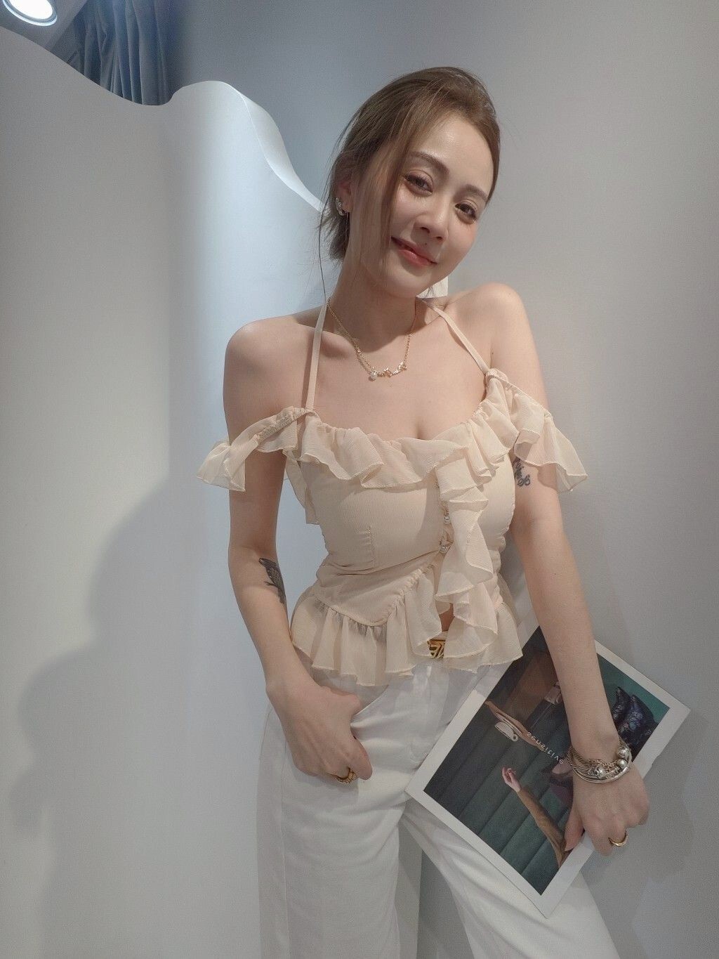 ｜20250402｜🔍上衣系列#9007小仙女綁帶上衣 (7)