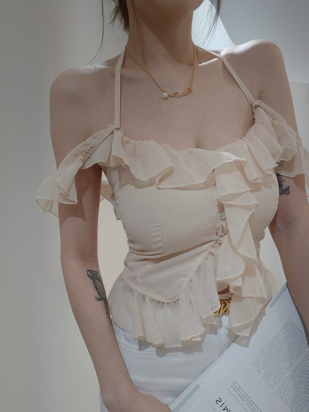 ｜20250402｜🔍上衣系列#9007小仙女綁帶上衣 (8)