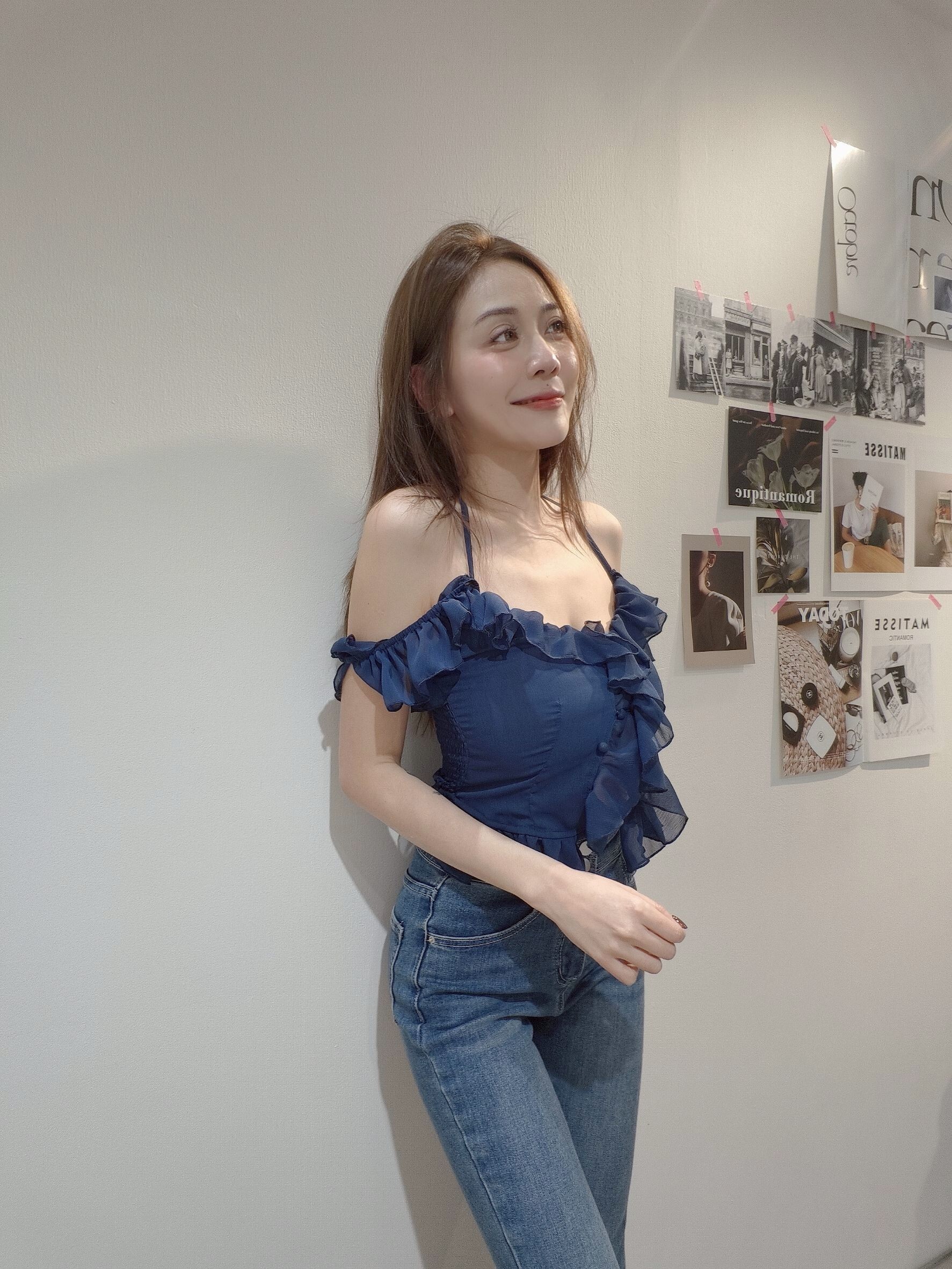 ｜20250402｜🔍上衣系列#9007小仙女綁帶上衣 (2)