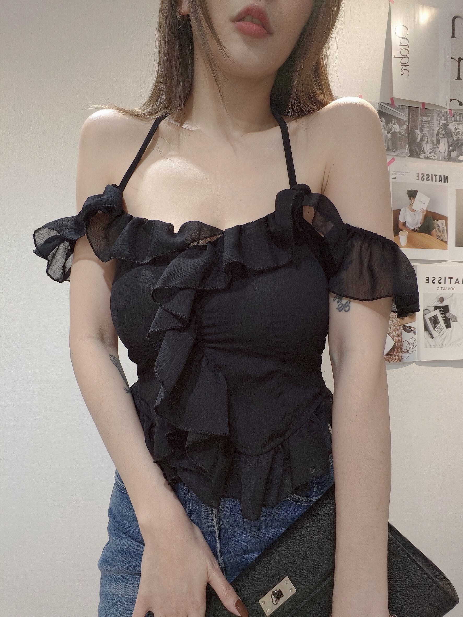 ｜20250402｜🔍上衣系列#9007小仙女綁帶上衣 (3)