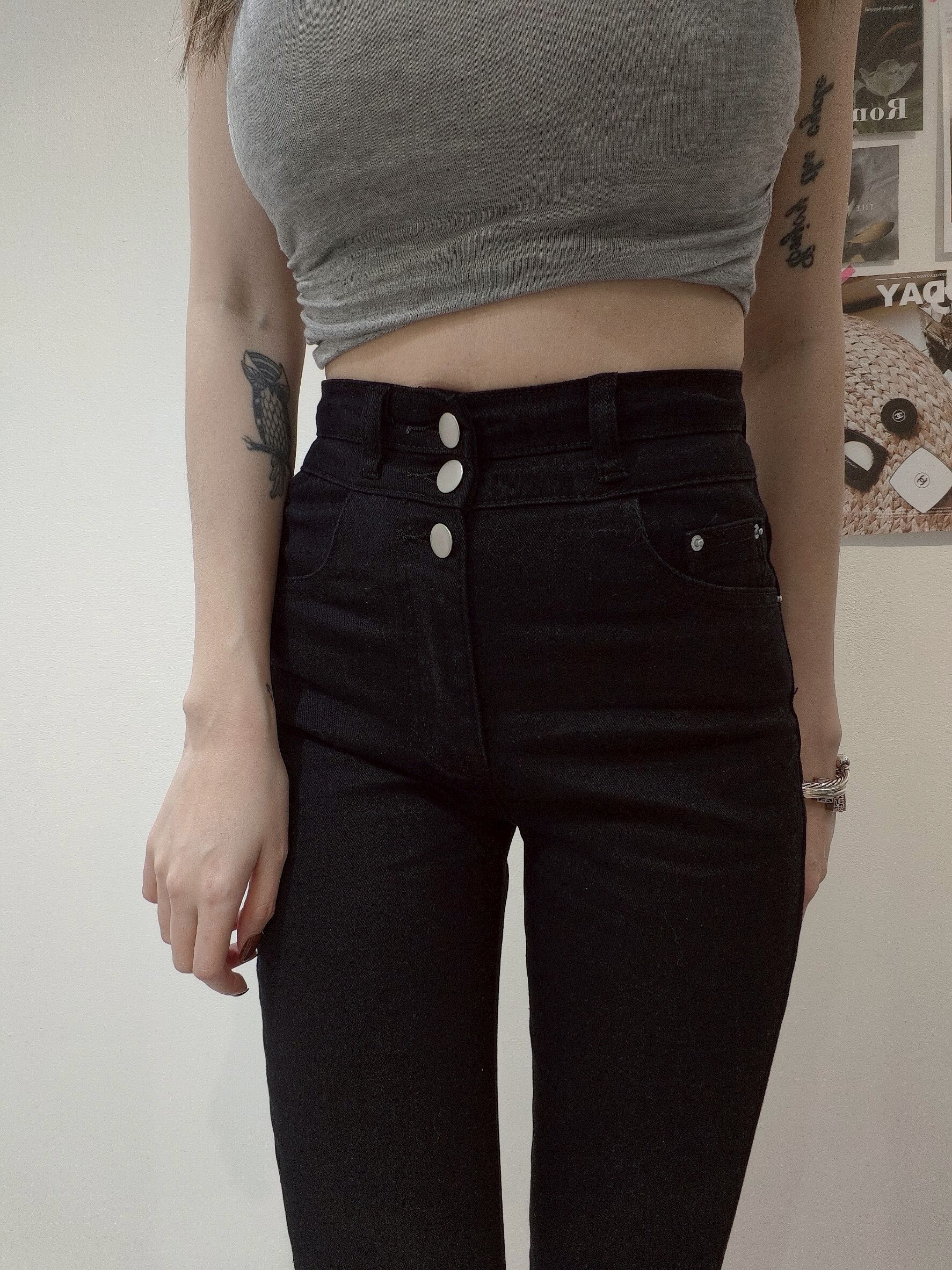 ｜20250402｜🔍FSY系列#10661三扣開叉舒胡小腳褲 (6)