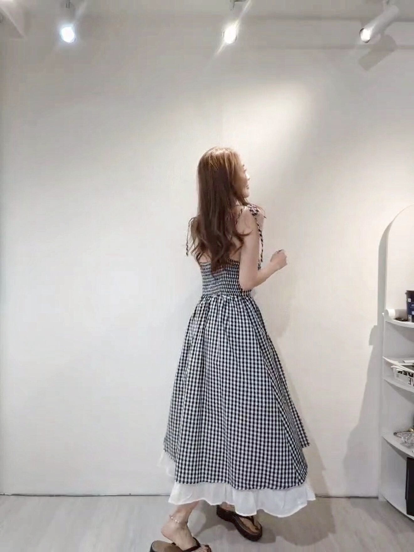 ｜20250406｜🔍長洋系列#9012韓姐格紋排扣洋 (7)