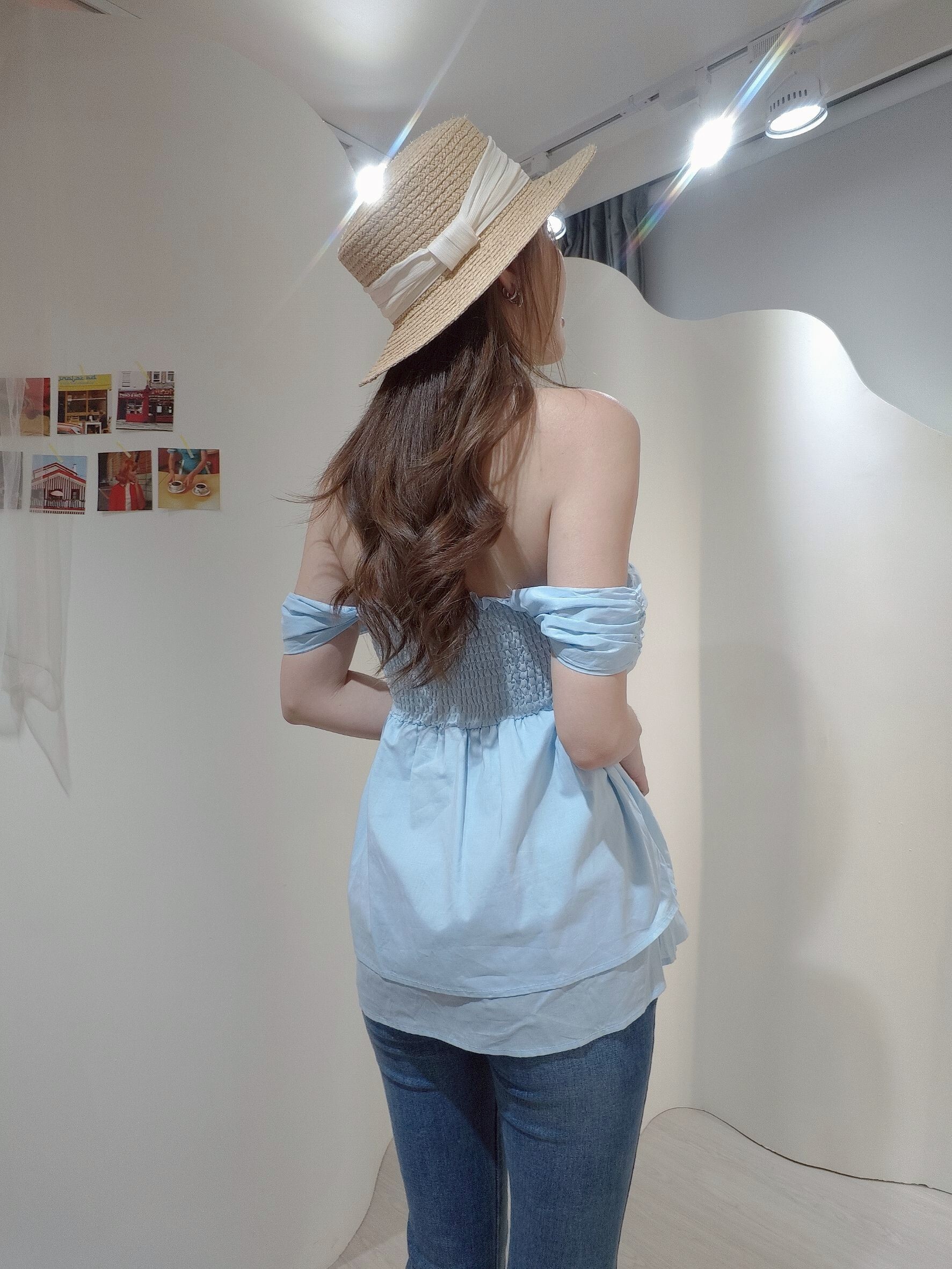 ｜20250406｜🔍上衣系列#9013韓版美胸傘狀上衣 (3)