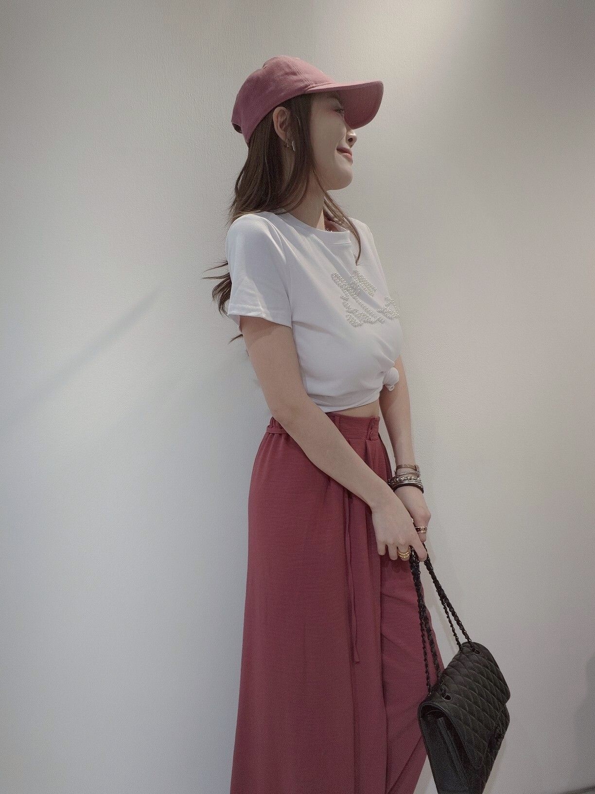 ｜20250406｜🔍長褲系列#860里肌紋涼感紡料寬褲 (2)