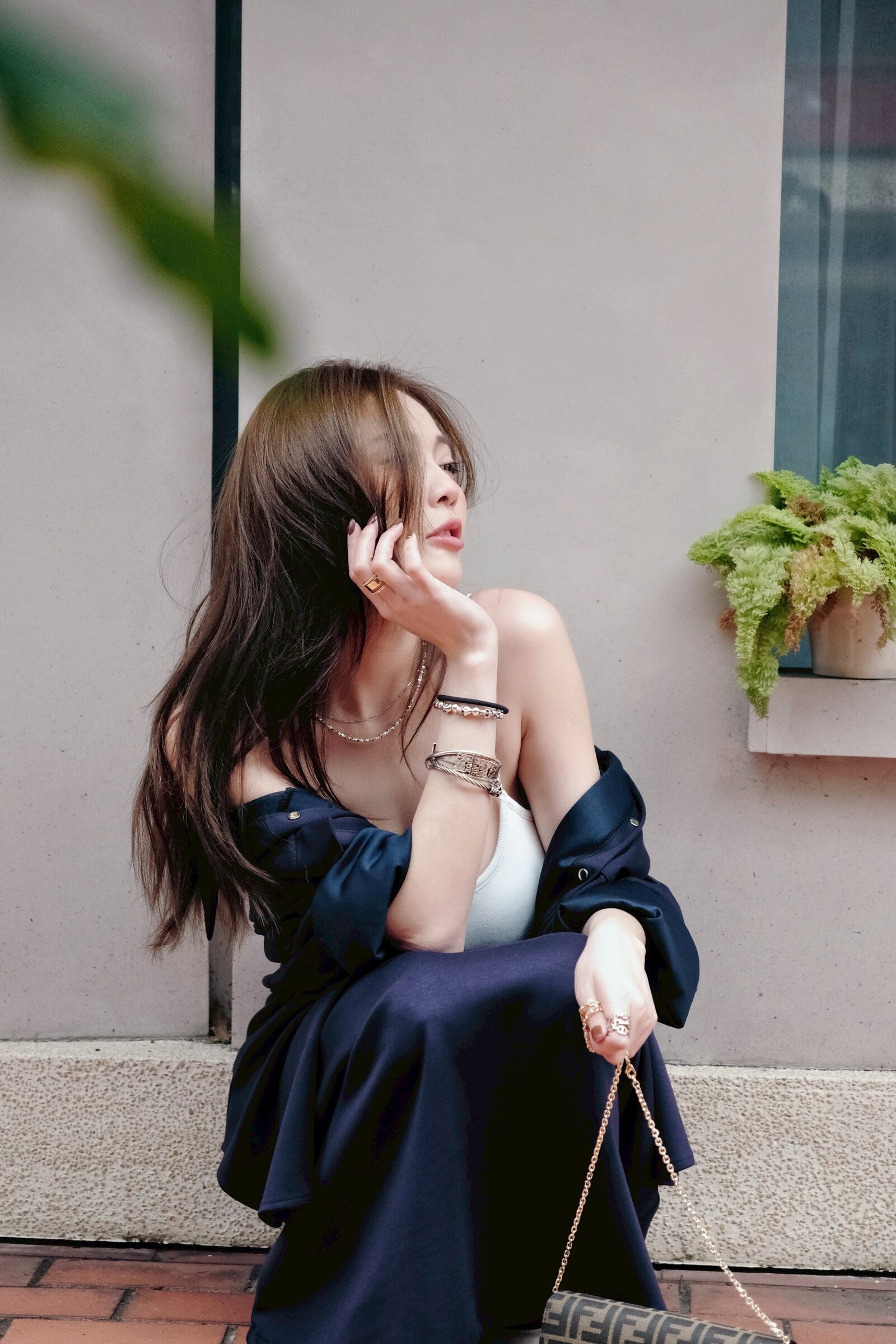 20250408｜🔍獨家原創#2413鬆弛感再來！襯衫裙套 (4)