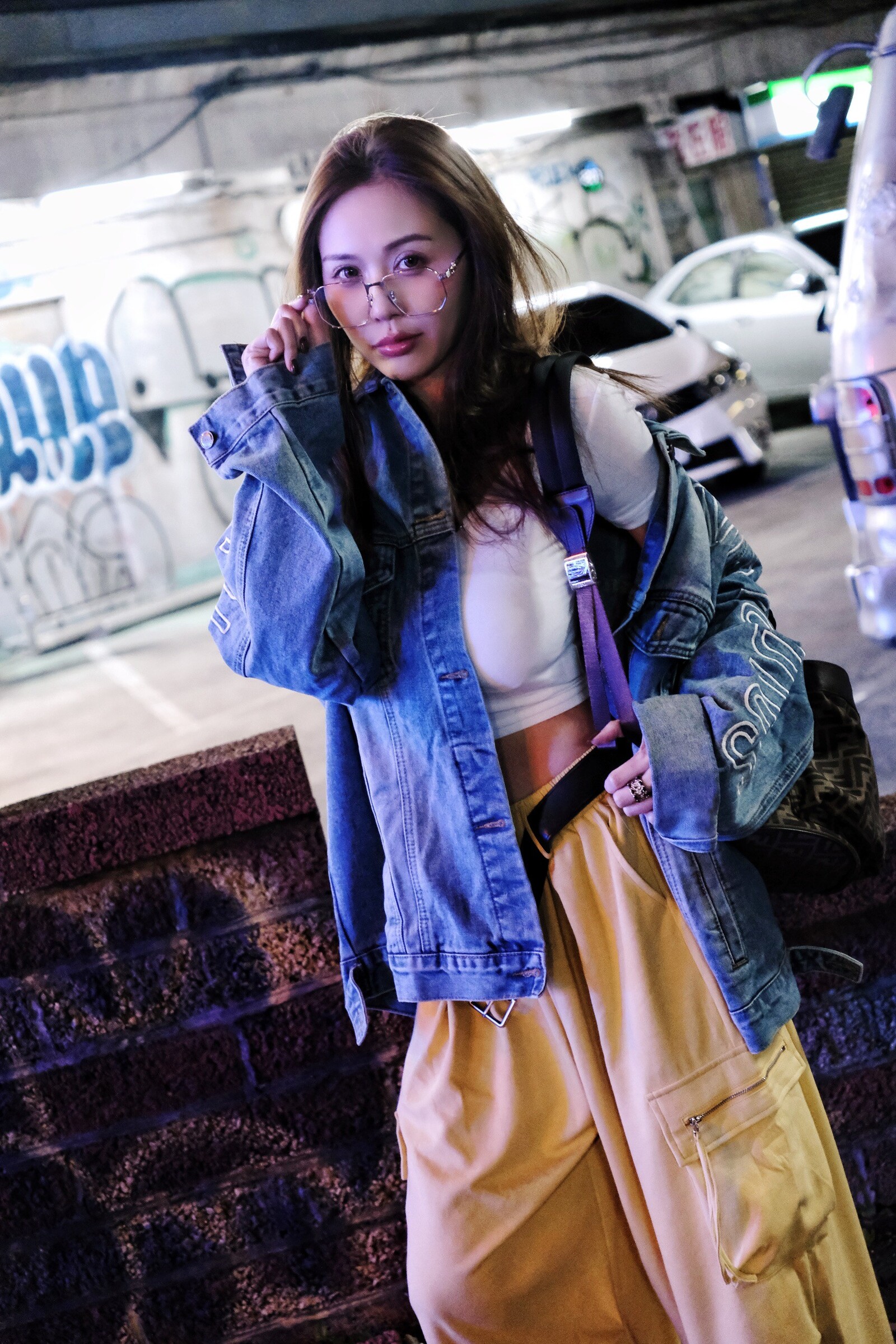 ｜20250408｜🔍外套系列#8023潮酷繡字牛仔外套 (3)