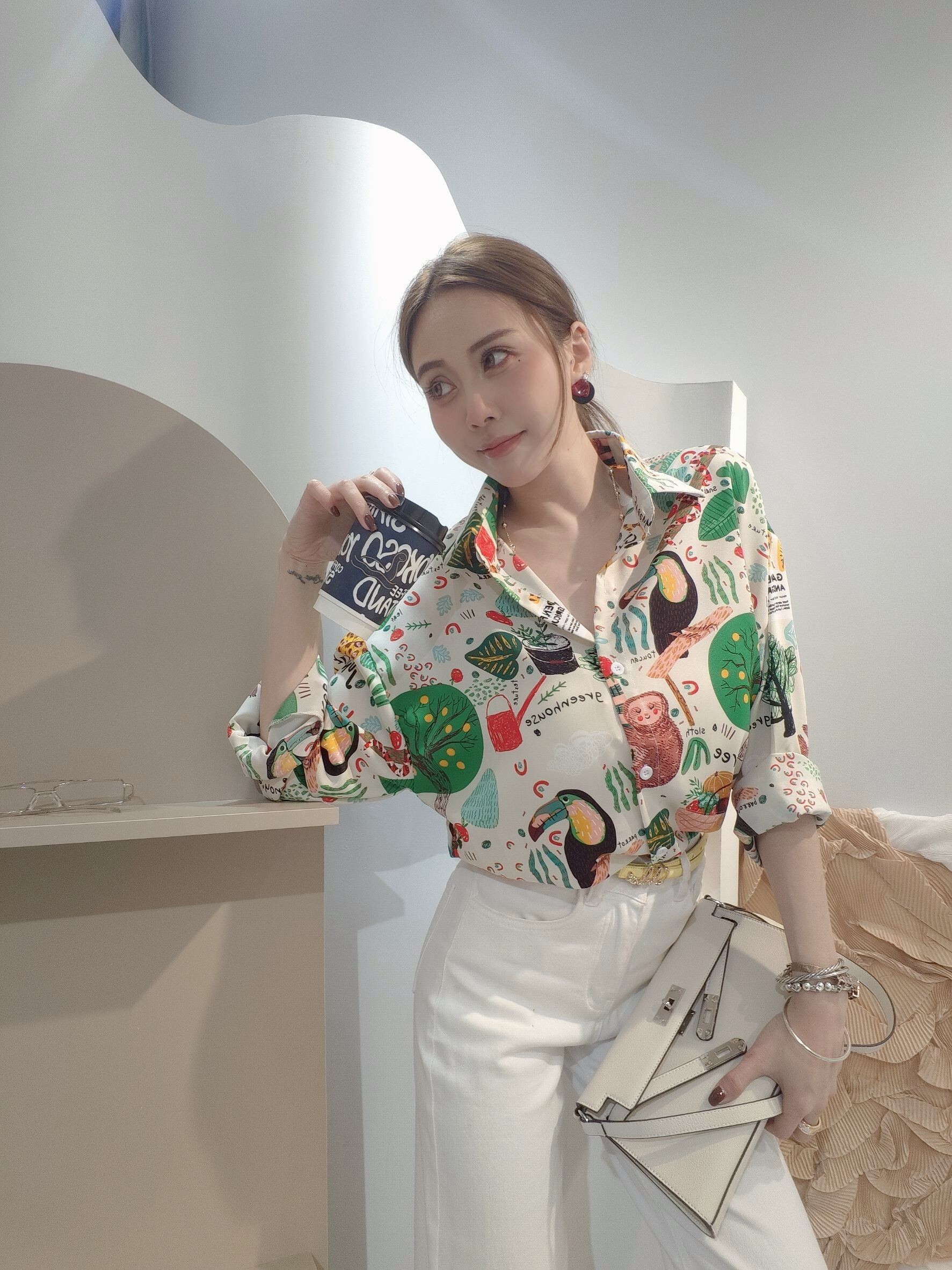 ｜20250409｜🔍襯衫系列#922時髦的動物派對