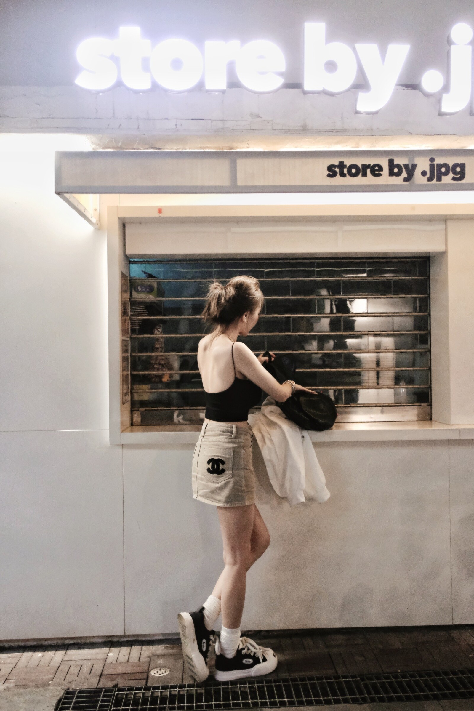 ｜202504015｜🔍短裙系列#8006迷你香香奶茶裙 (4)