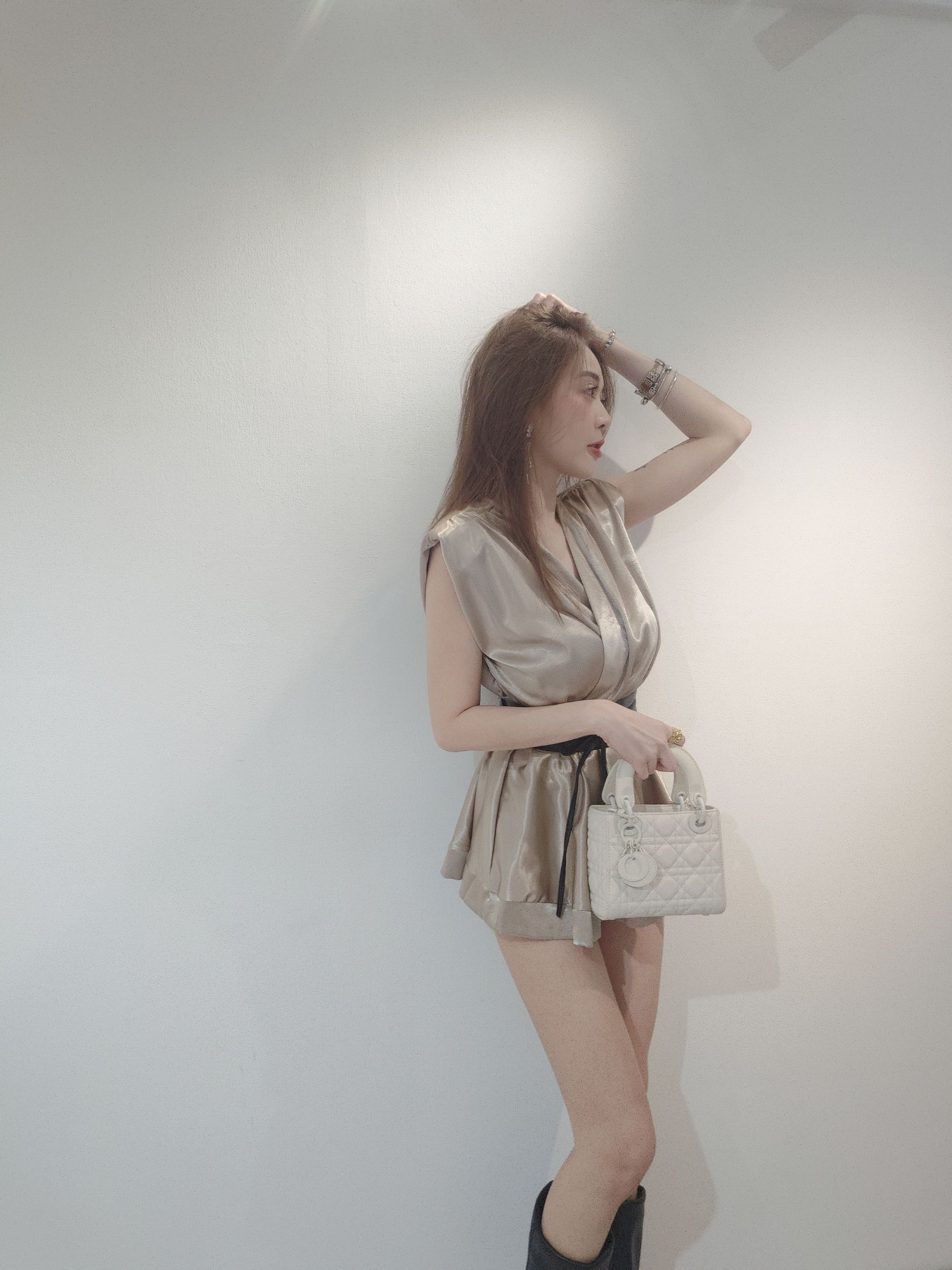 ｜202504015｜🔍上衣系列#9365波光粼粼傘狀上衣