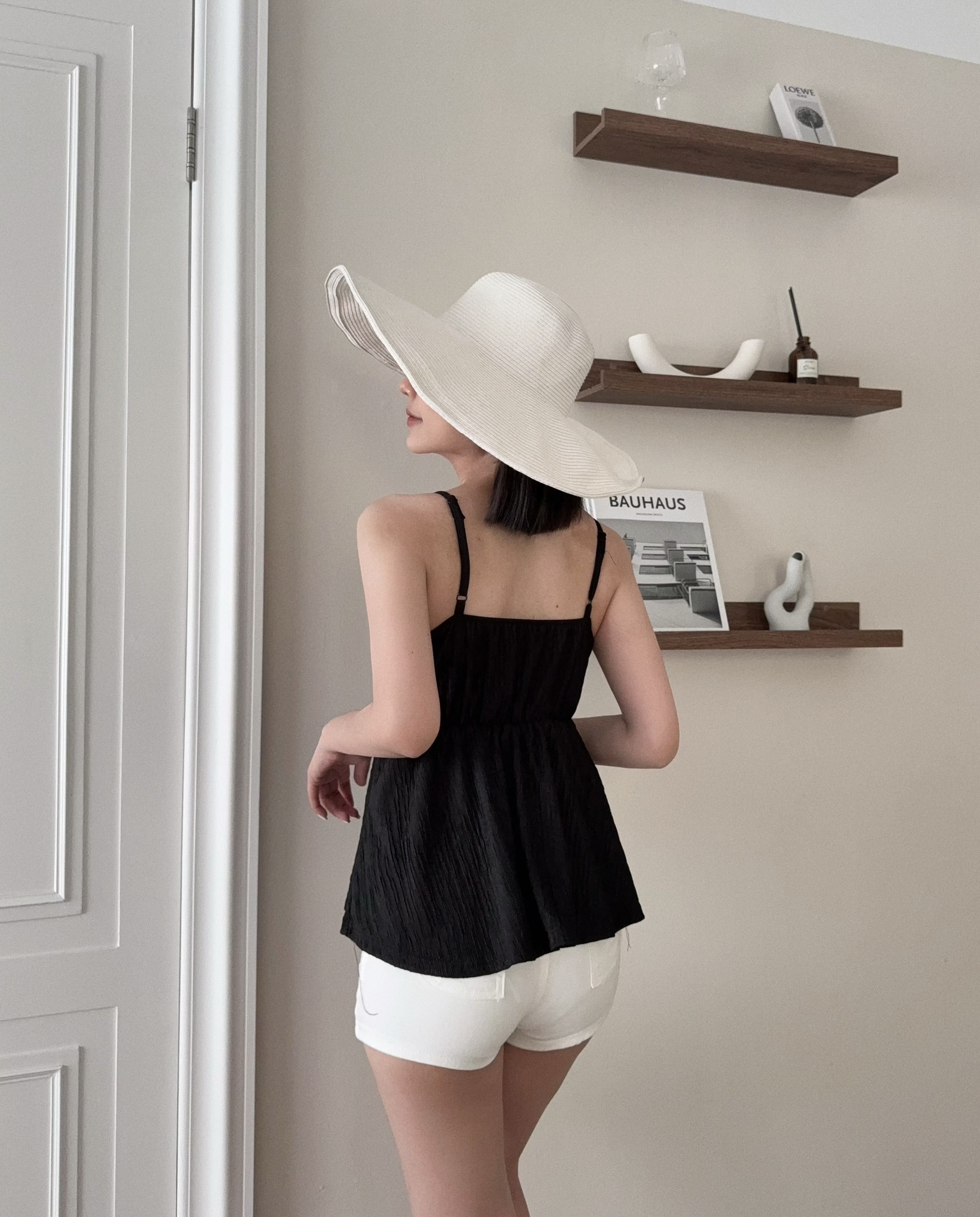 2788『選品』氣質細肩傘擺背心 (4)