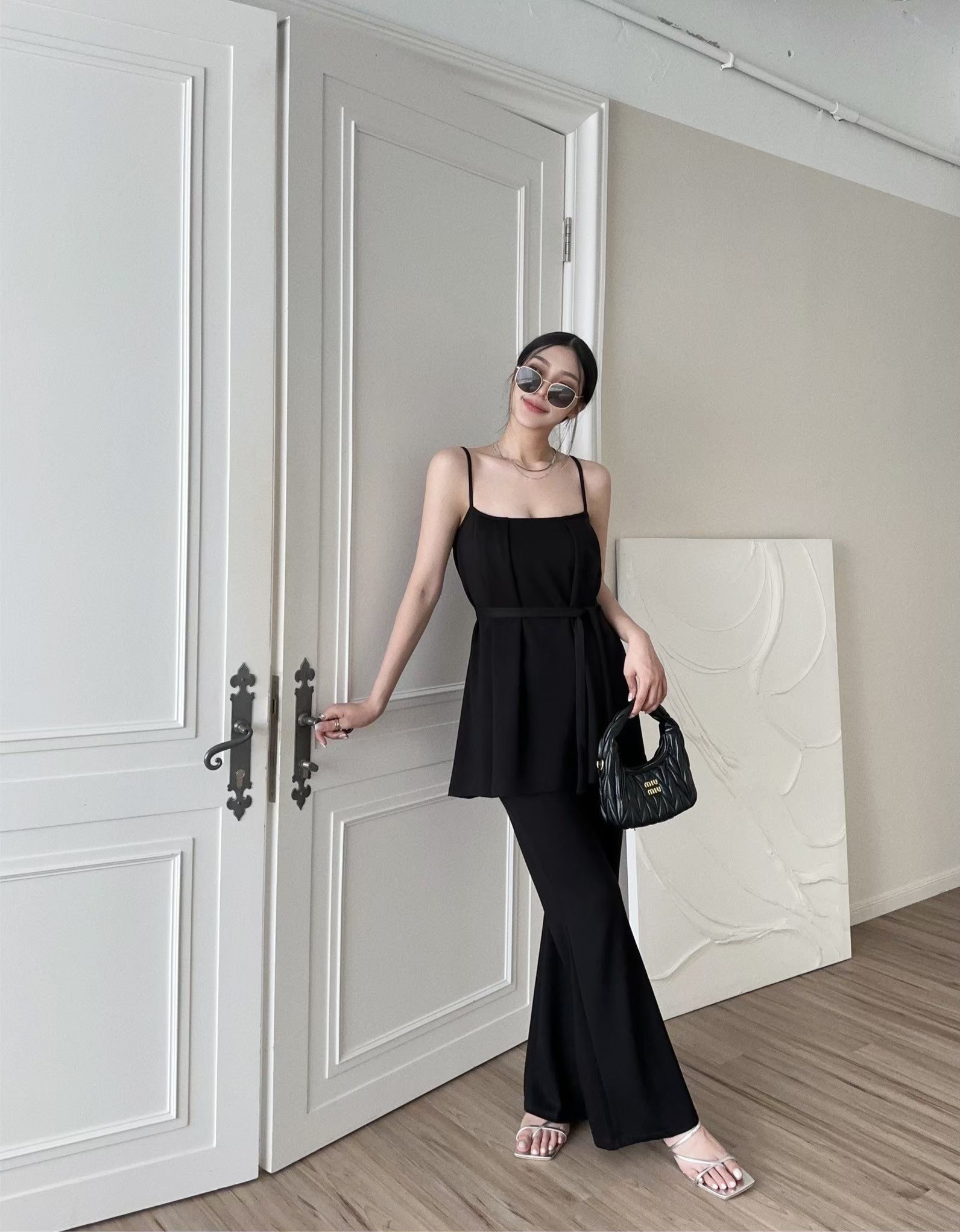 2173『選品』甜美純欲綁帶吊帶背心SET