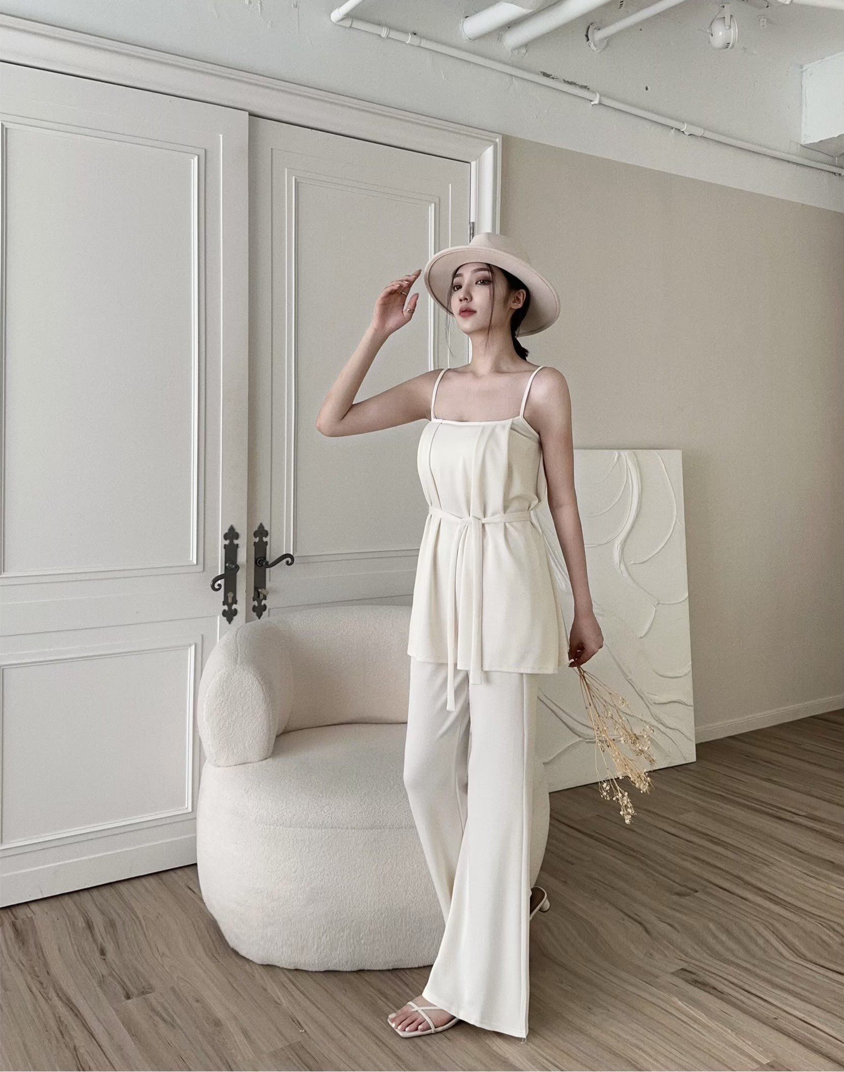 2173『選品』甜美純欲綁帶吊帶背心SET (4)