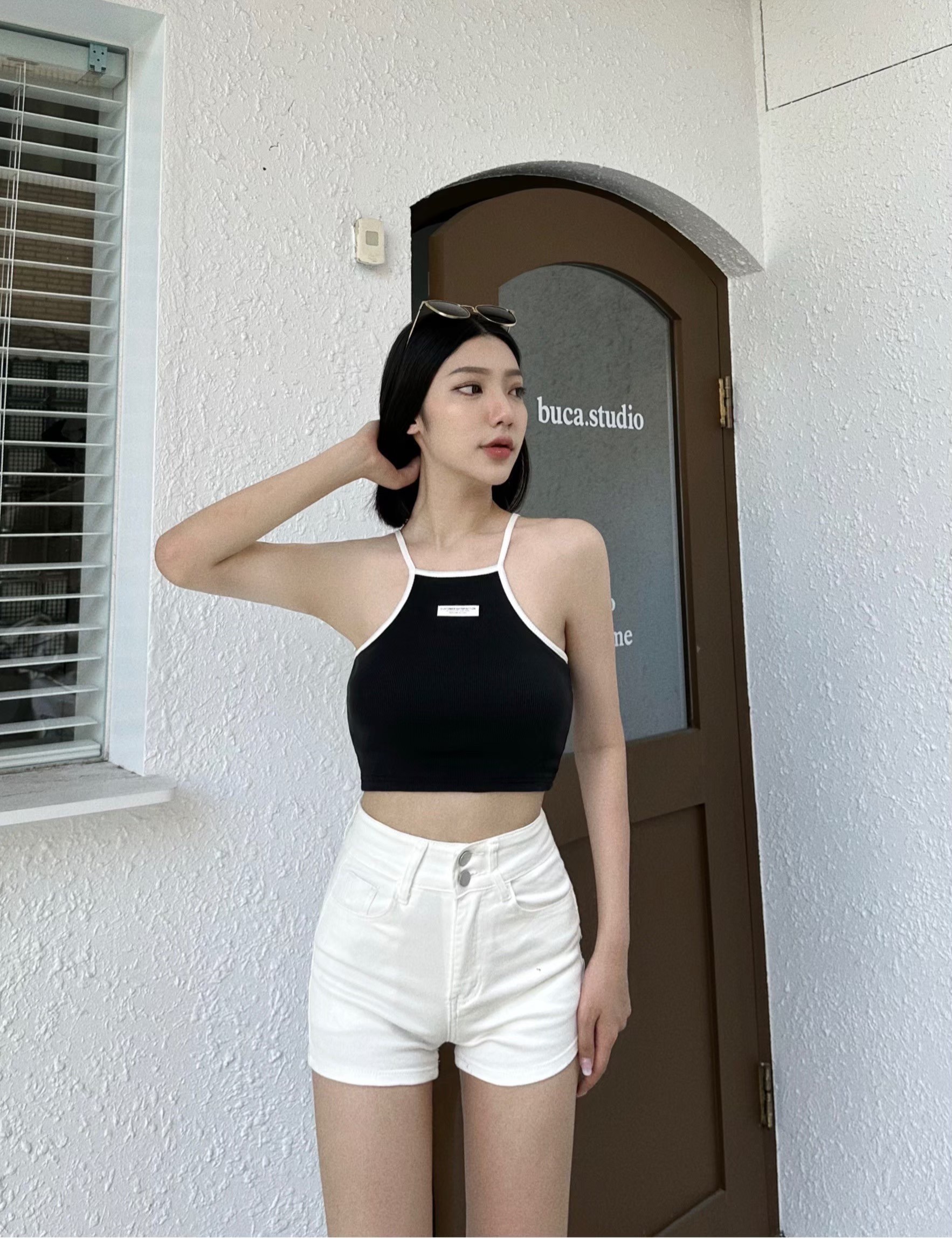 0010『訂製款』歐美字母標籤削肩背心 (5)