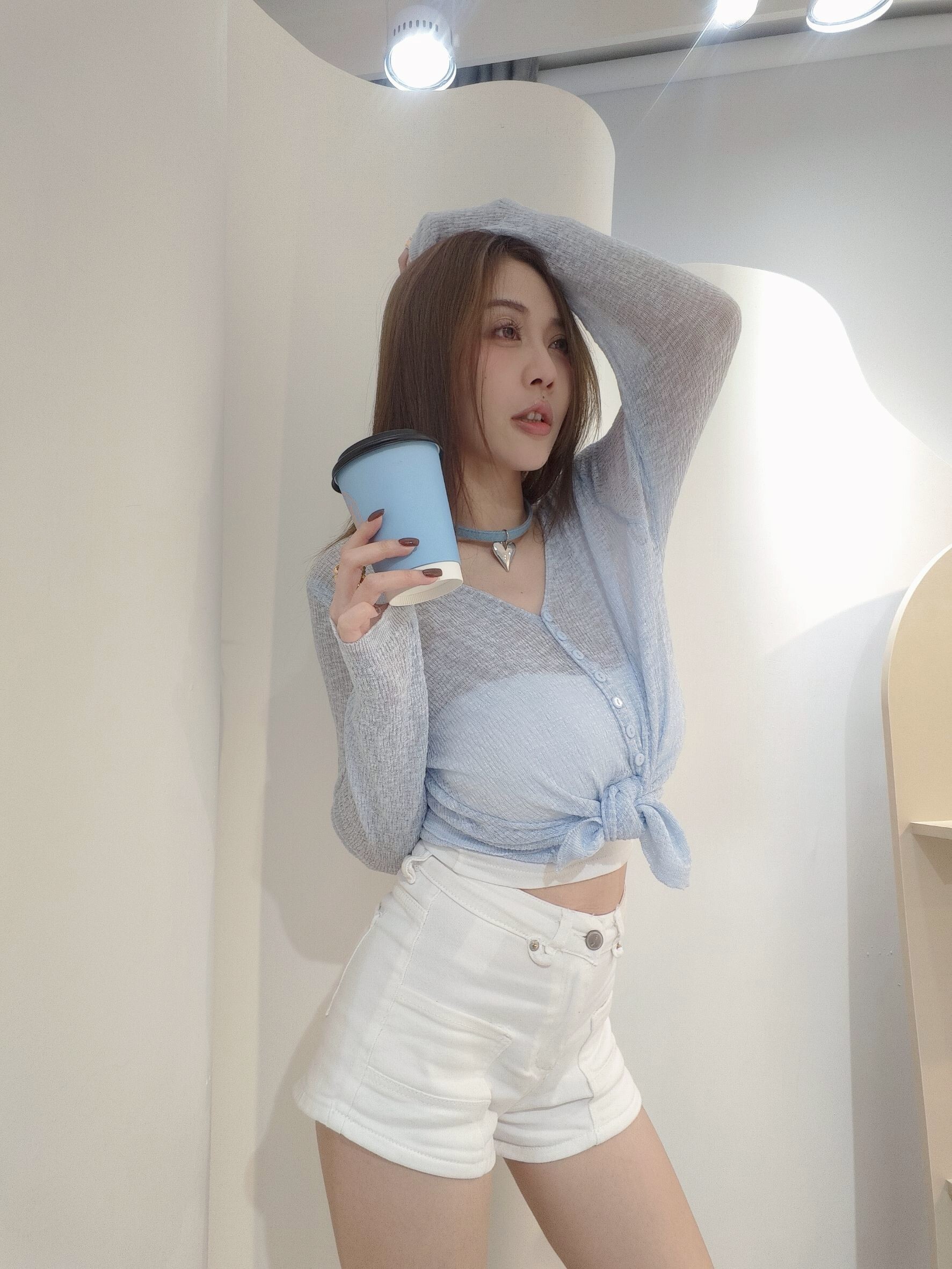 #337 202504016｜🔍罩衫系列迷你扣罩衫 (3)