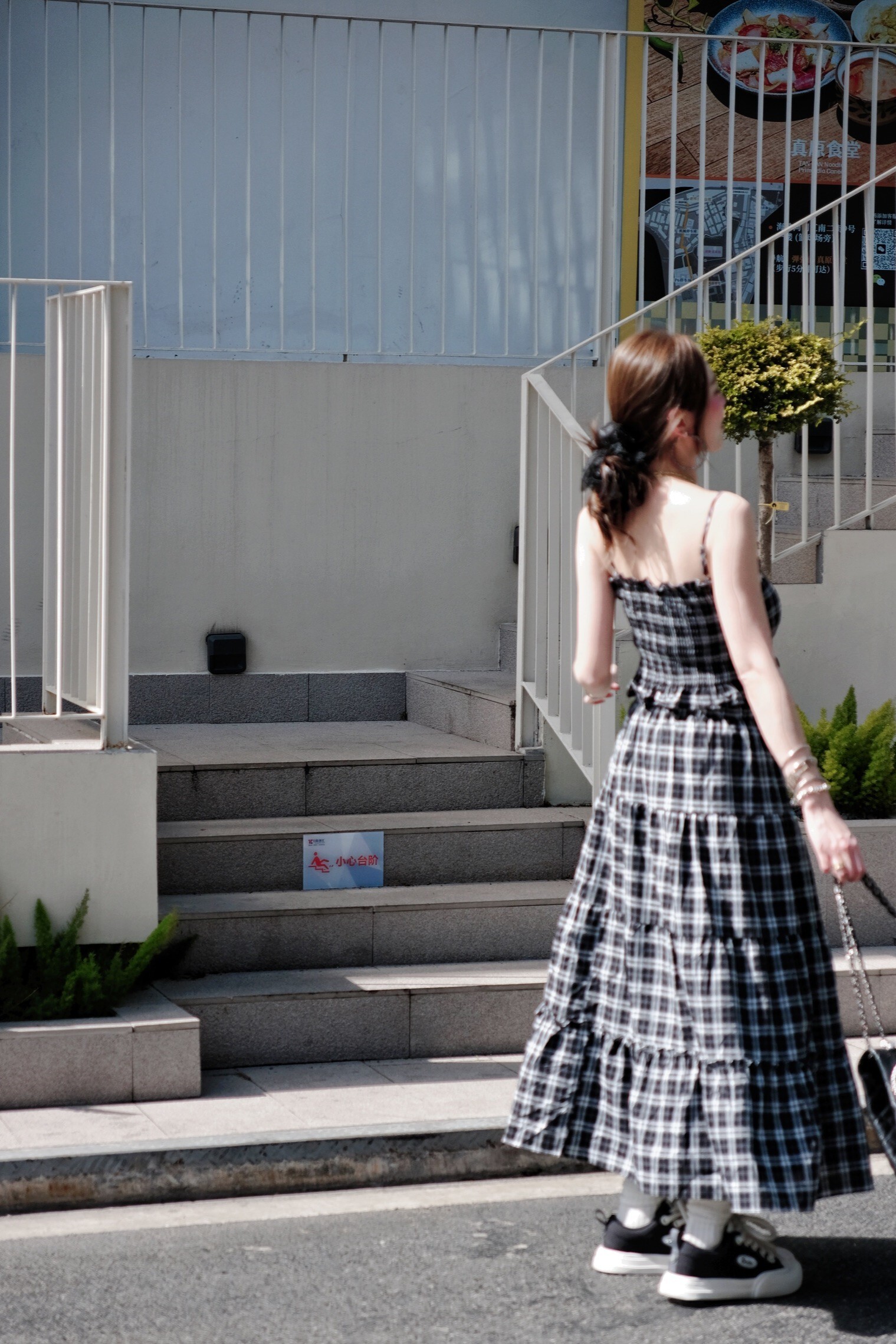 ｜202504016｜🔍套裝系列#9022英倫格紋兩件套裙 (4)