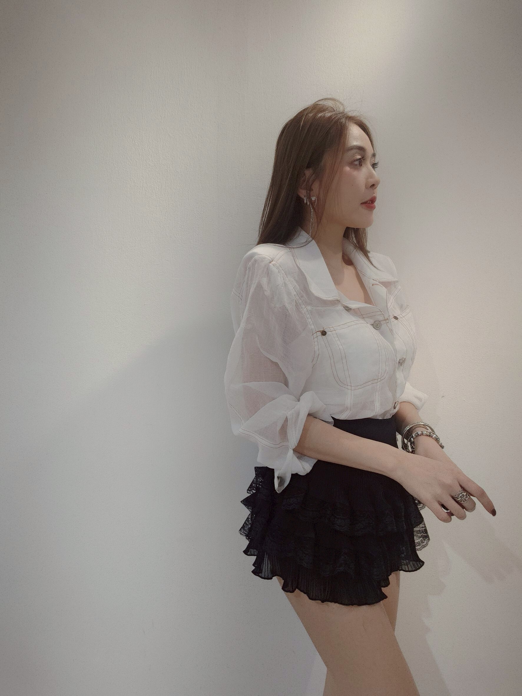 #6276 ｜202504024｜🔍襯衫系列#6276髮絲紋透膚襯衫 (7)