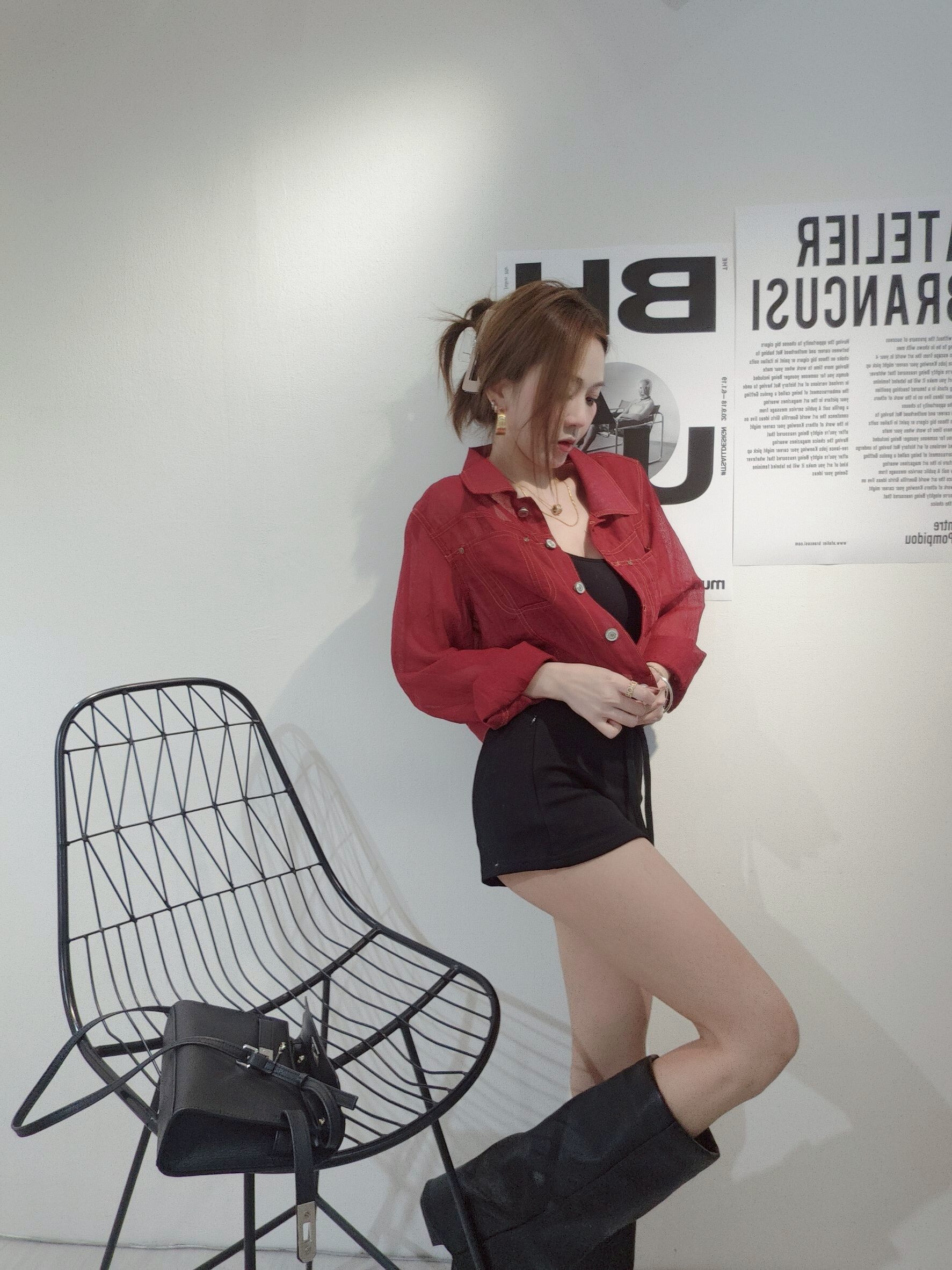 #6276 ｜202504024｜🔍襯衫系列#6276髮絲紋透膚襯衫 (5)