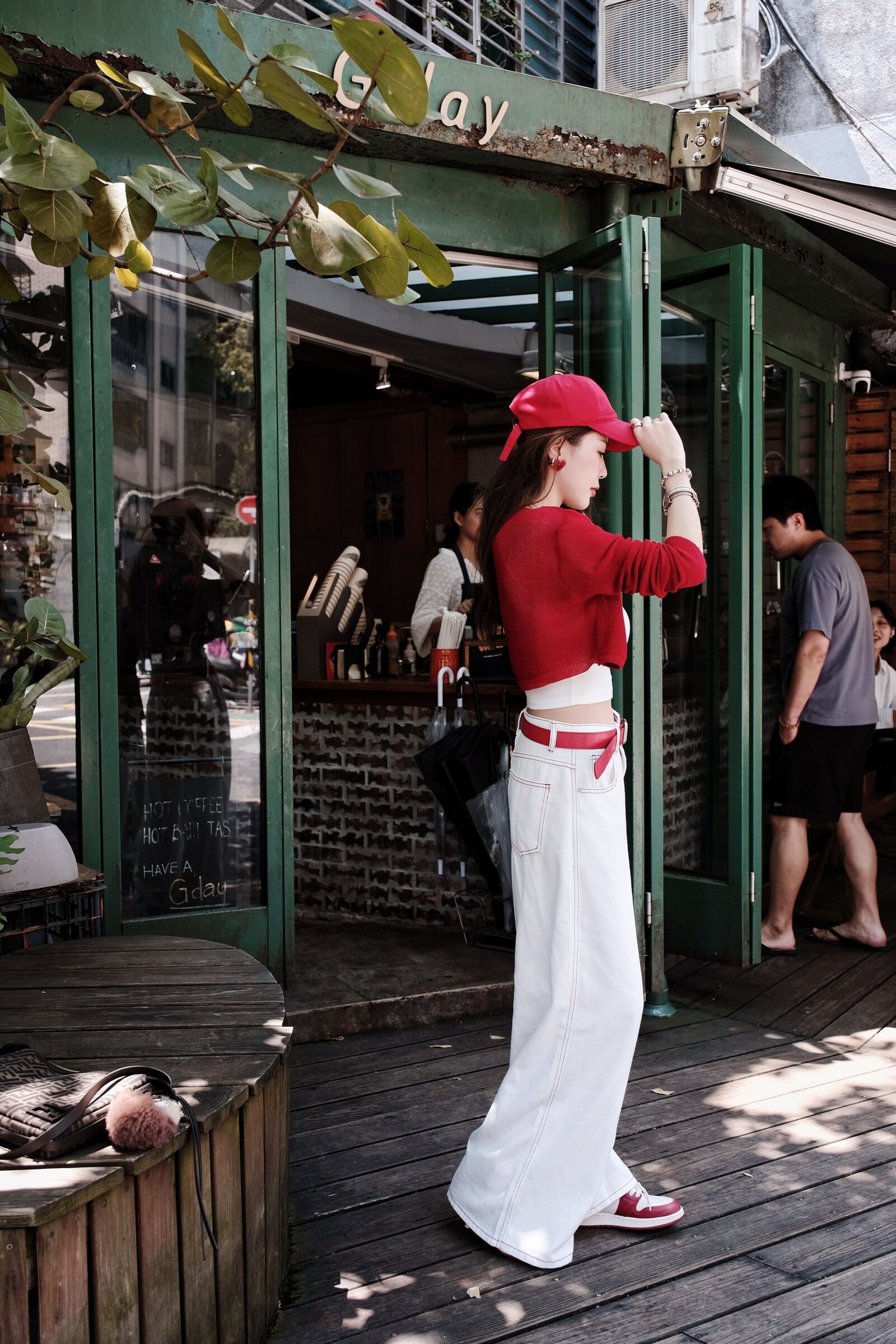 #8013｜202504024｜🔍長褲系列中低腰！美式辣妹遊街褲