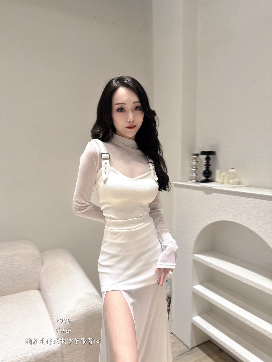 7096𝑺𝑰𝑺𝑻𝑬𝑹獨家兩件網紗吊帶背心 (5)