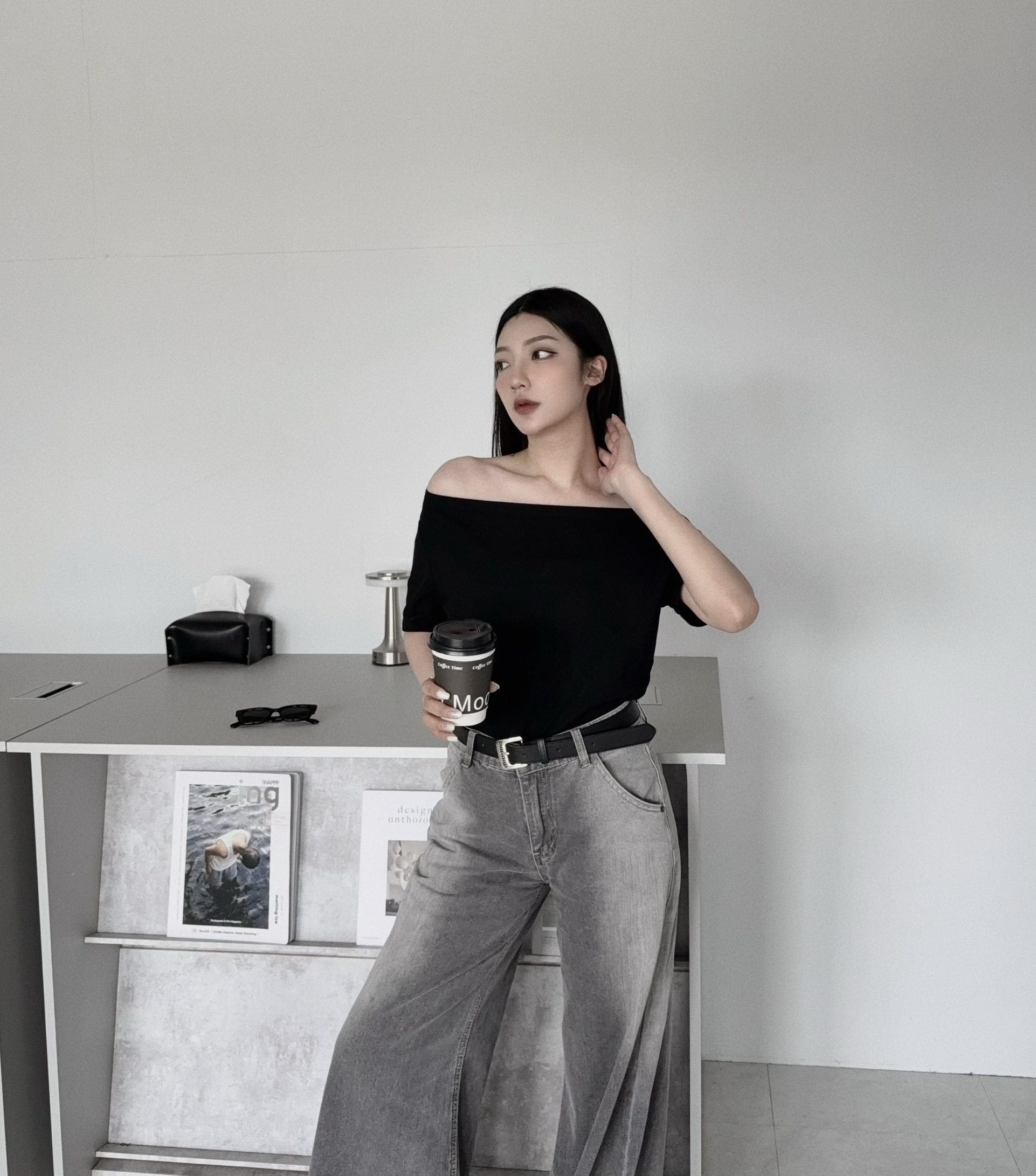 6253『選品』基本款百搭純色短袖上衣