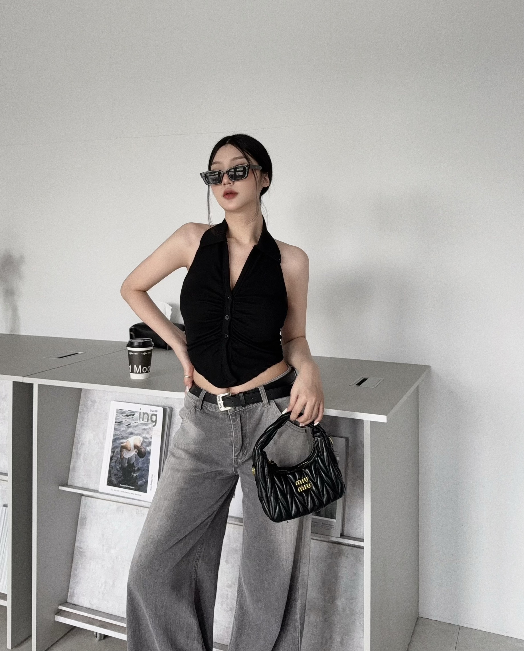 0116『訂製款』歐美翻領排釦上衣 (2)