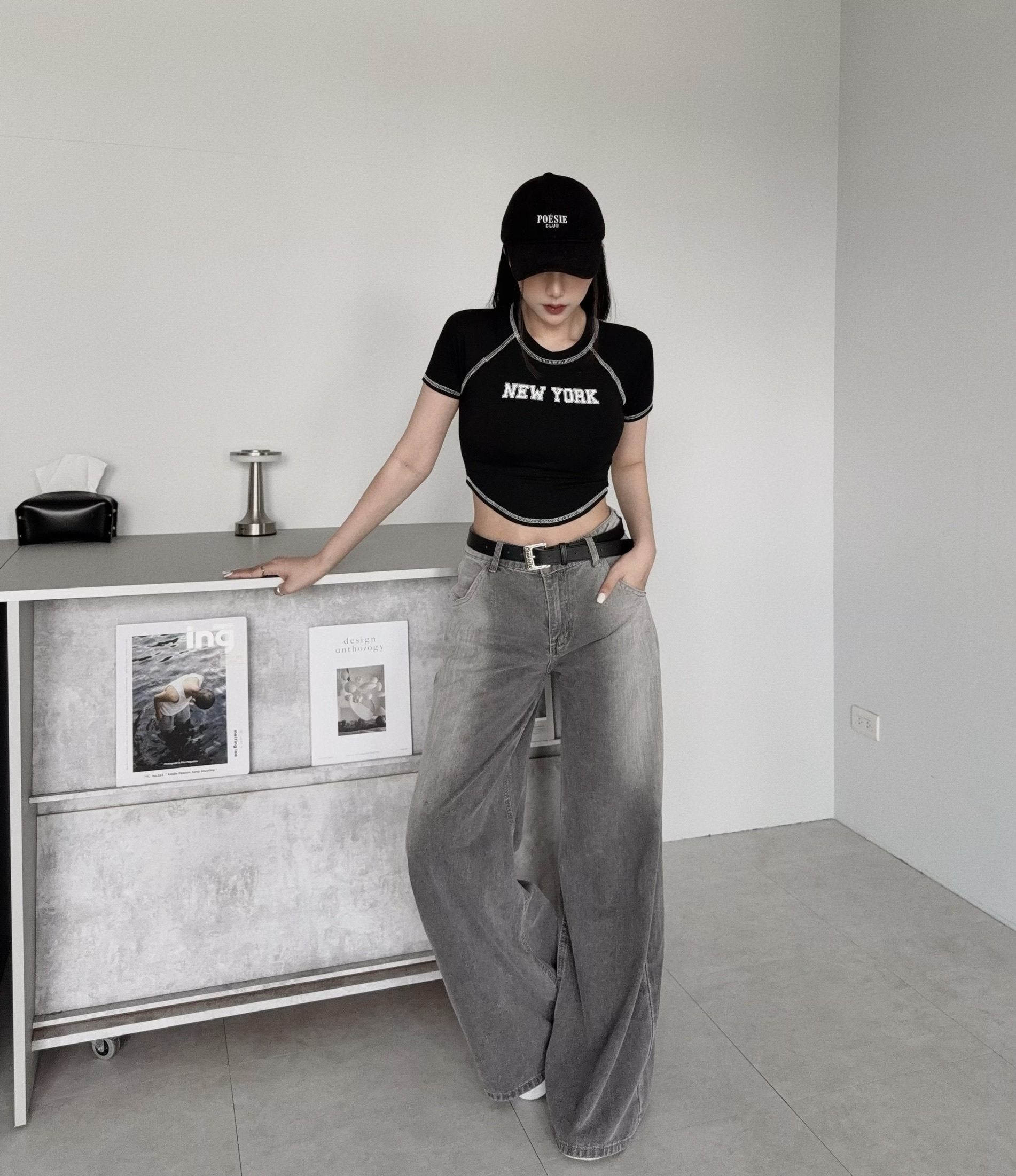 #0117『訂製款』New York車線圓弧短版上衣 (2)