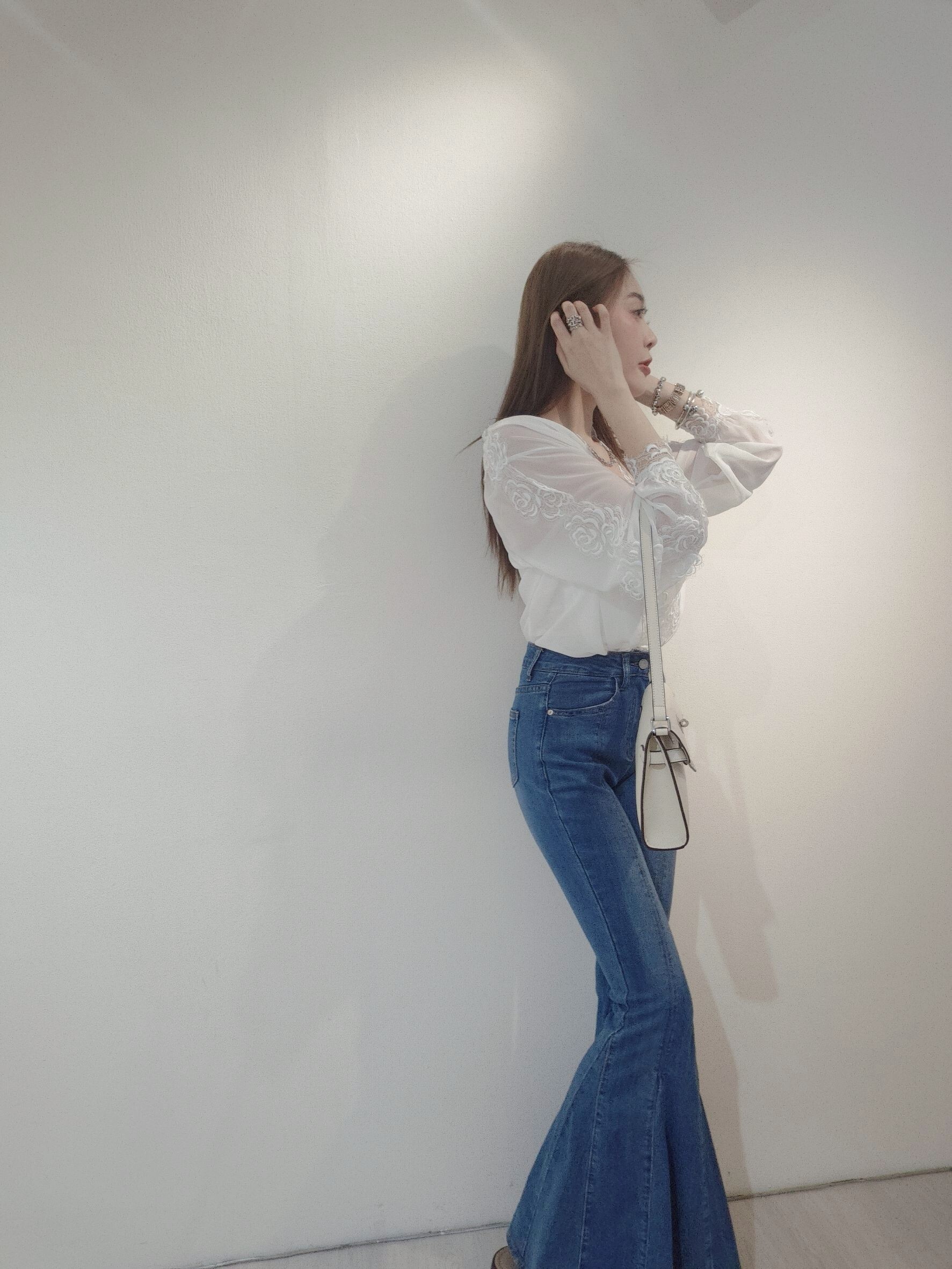 #22069｜20250428｜🔍上衣系列開襟純法提花上衣 (2)