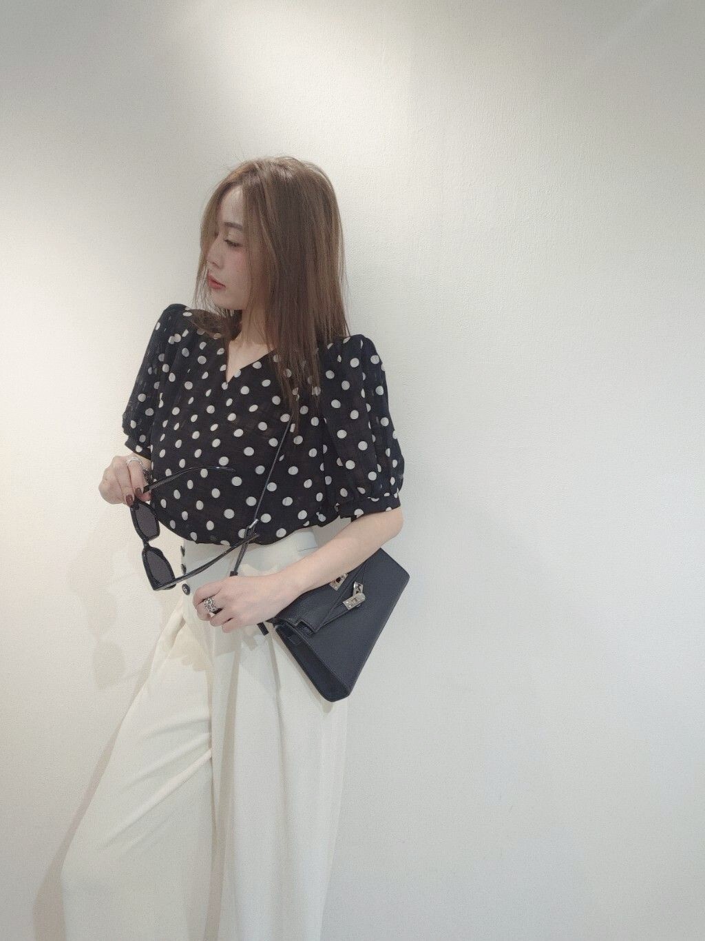 2275 20250428｜🔍上衣系列波點元素復古衫 (3)