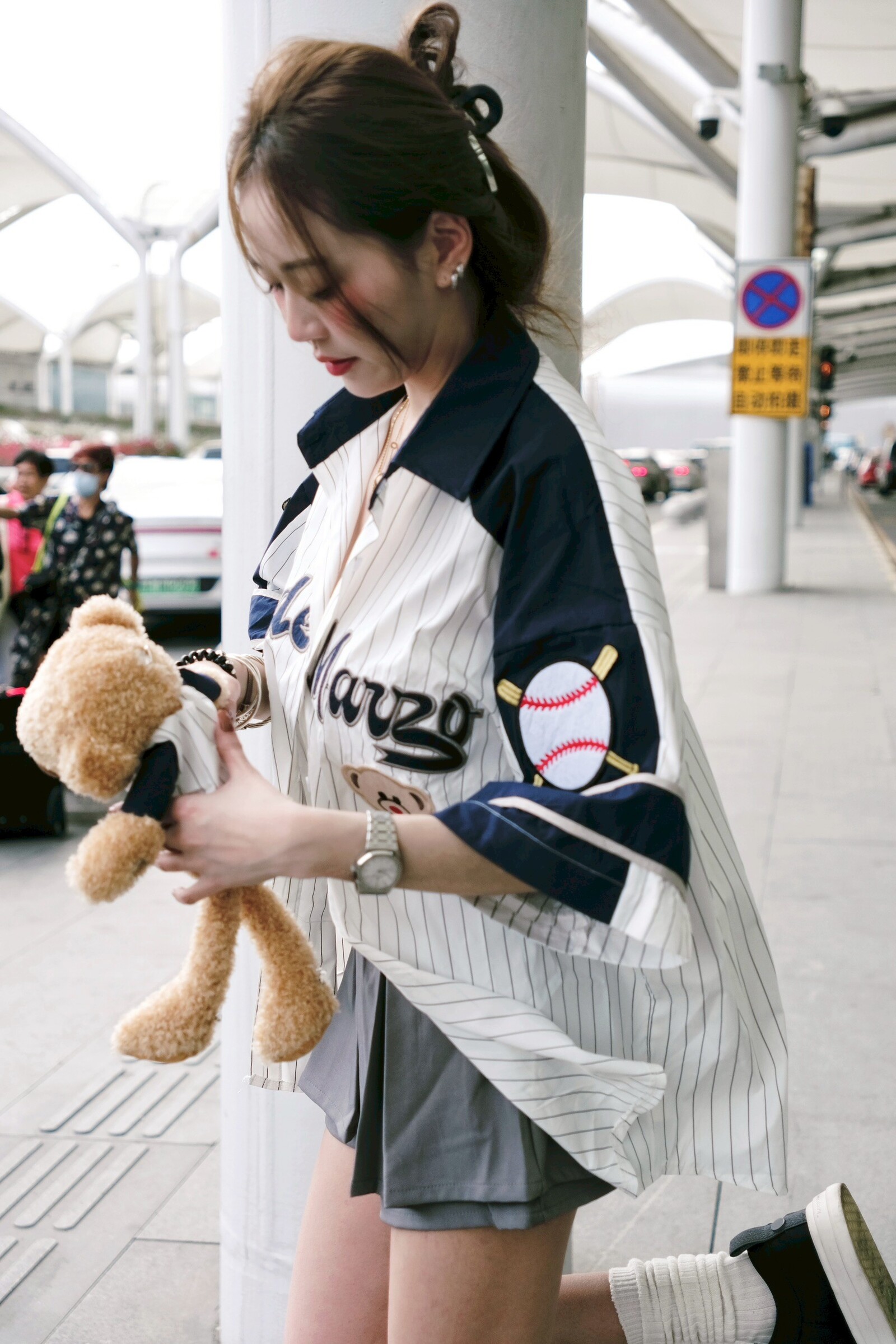 622｜20250429｜🔍襯衫系列Boy friend棒球襯衫（送熊） (3)