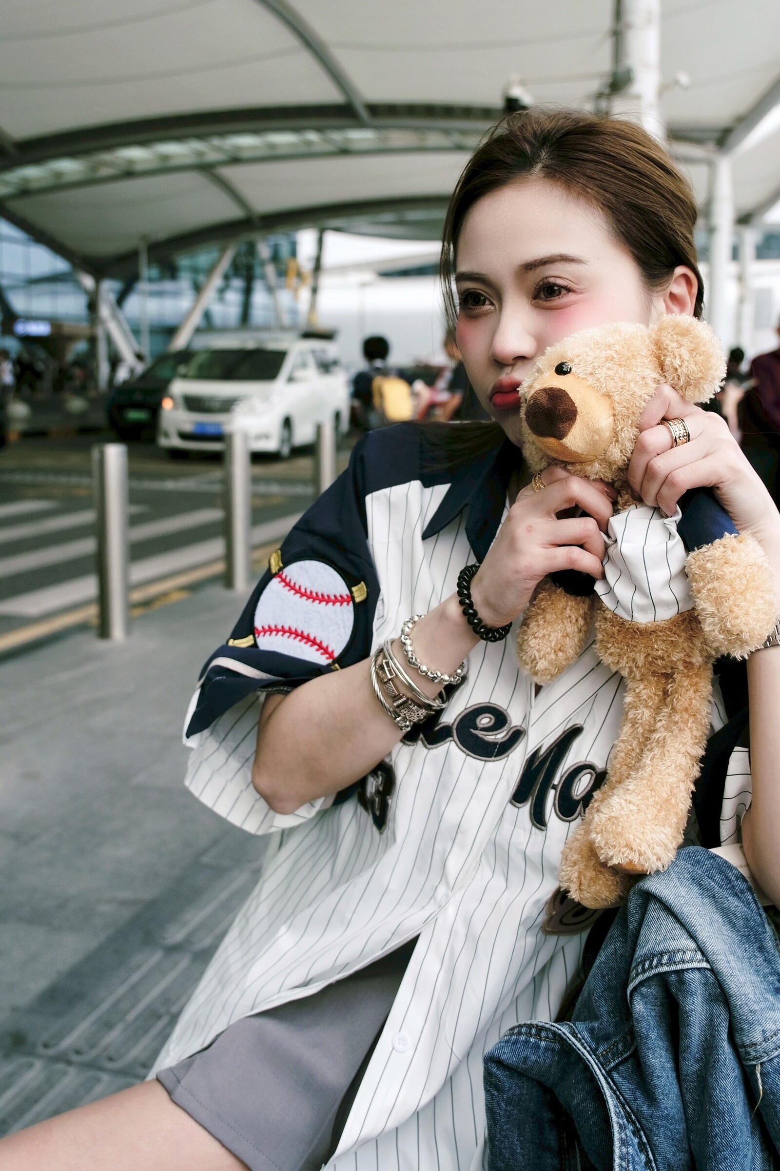 622｜20250429｜🔍襯衫系列Boy friend棒球襯衫（送熊） (4)